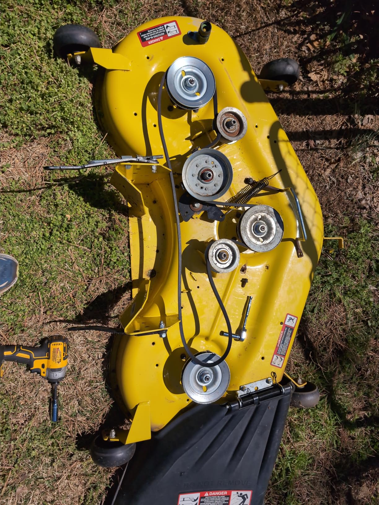 Diagram John Deere D110 Drive Belt Replacement John Deere D130