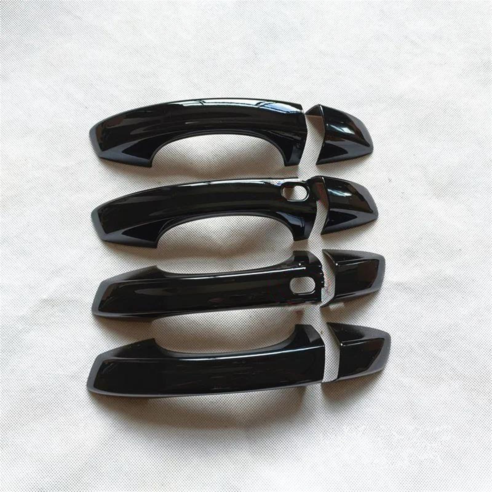Noheeu B Suitable For Taos 2021 2022 2023 Accessories Car Exterior Door Handle Cover Trim Plastic Gloss Lack(B)