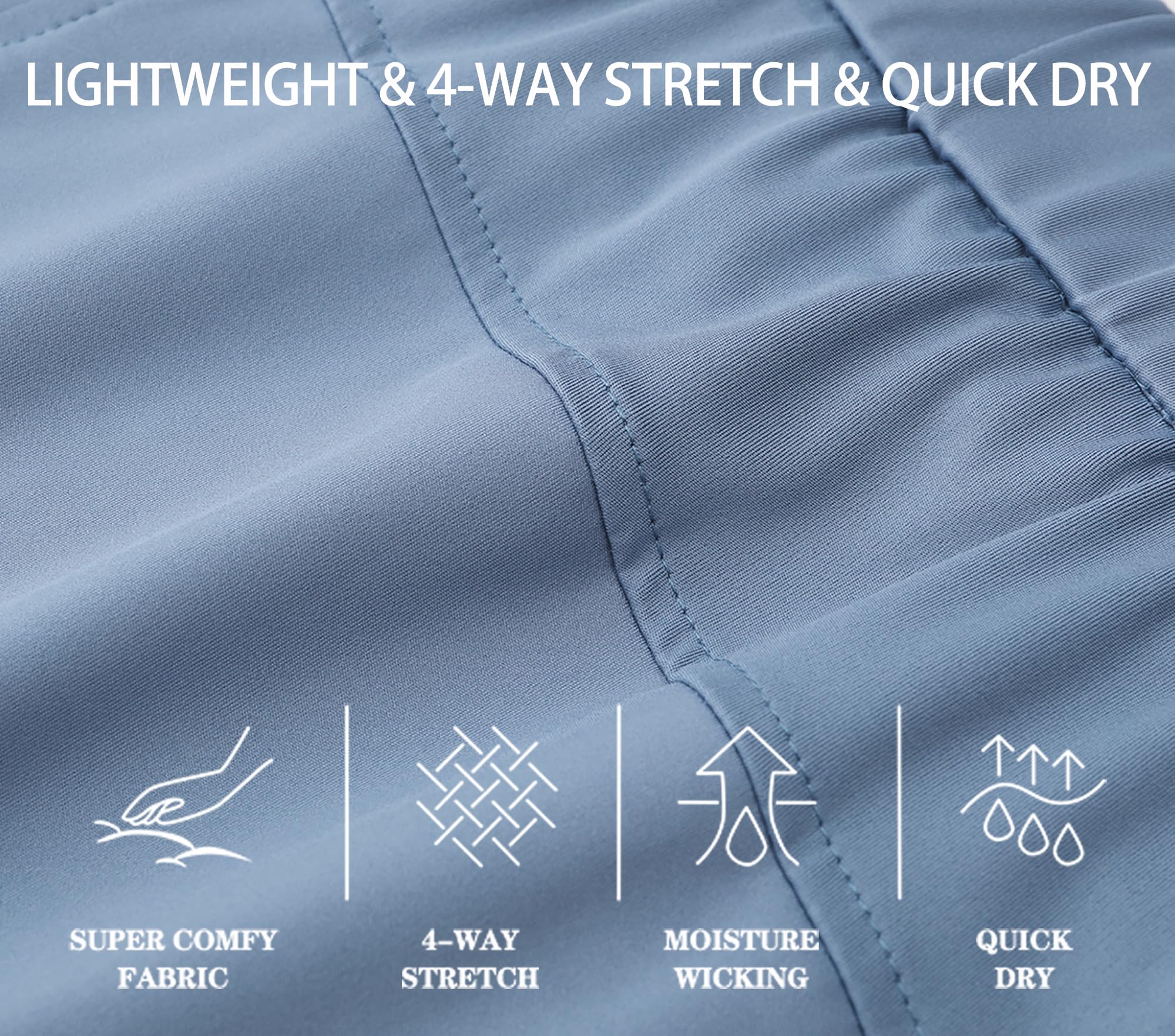 Mounblun Women's Yoga Lounge Shorts Hiking Active Running Workout Shorts Comfy Travel Casual Shorts with Pockets