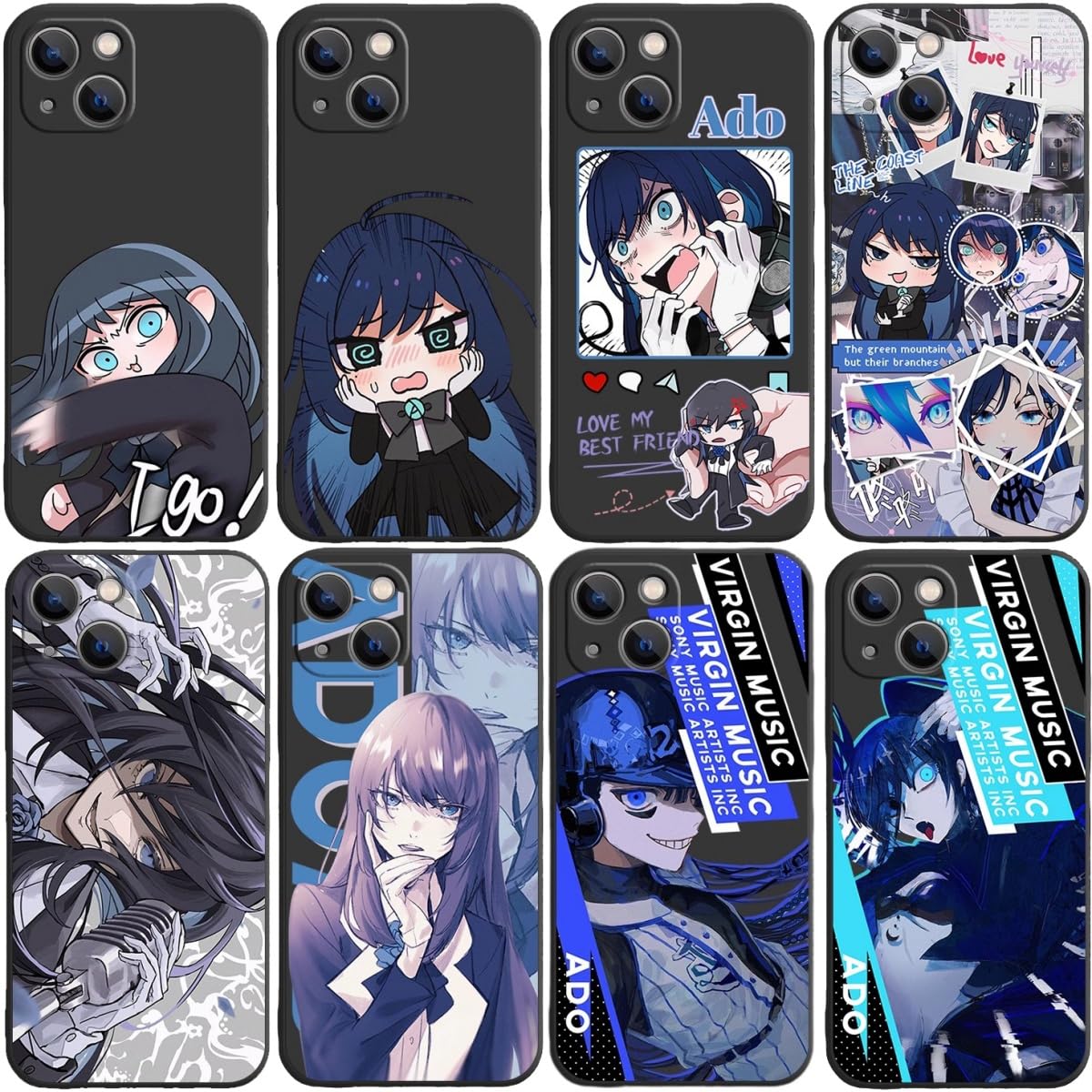 Amazon.co.jp: Ado アド スマホケース iphone16用ケース アイドル歌手