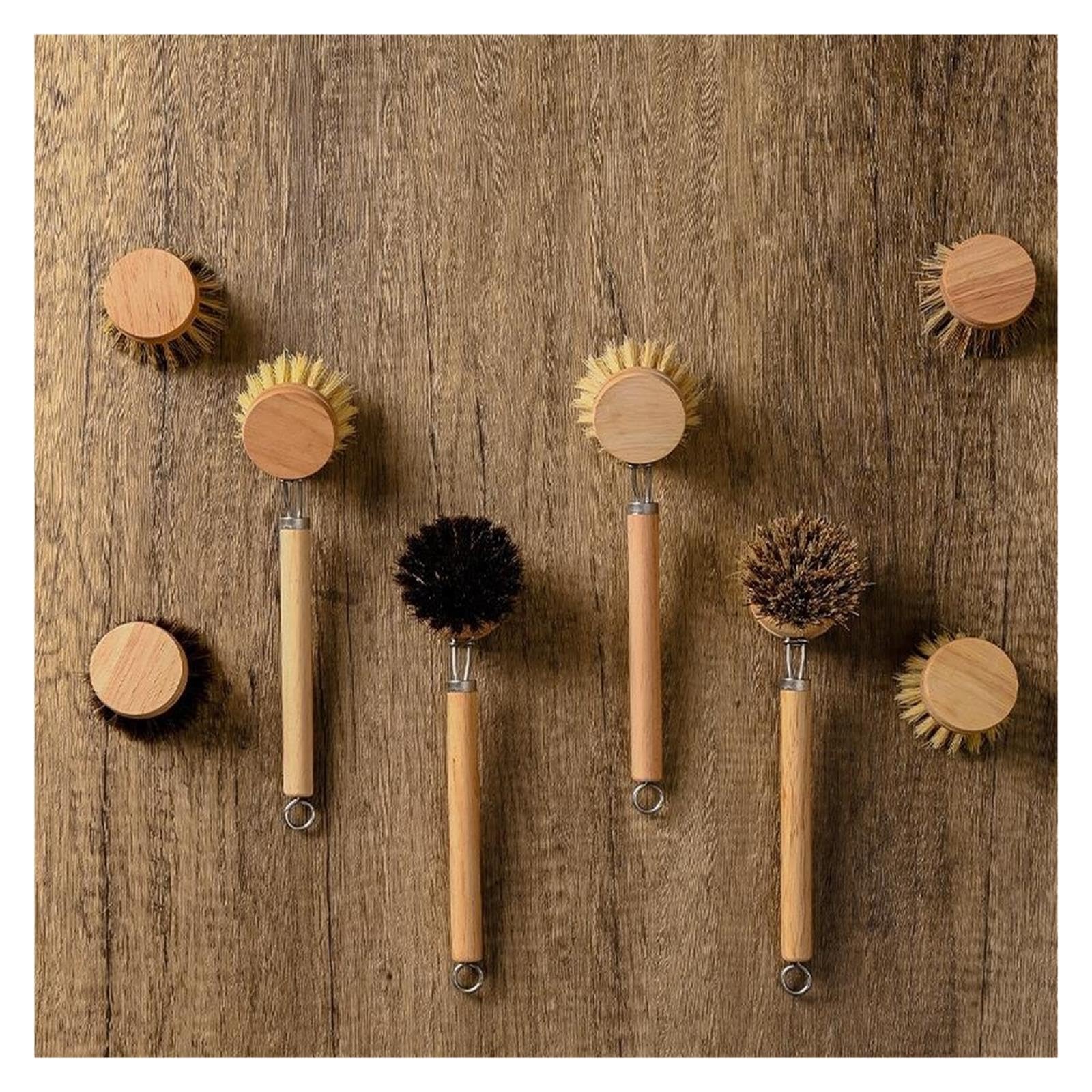 3pcs sisal Pot Brush pour Cuisine
