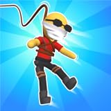 Draw ropes to connect enemies and devices