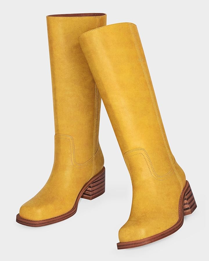 Amazon.com | MUCCCUTE Knee High Boots for Women Campus Boots