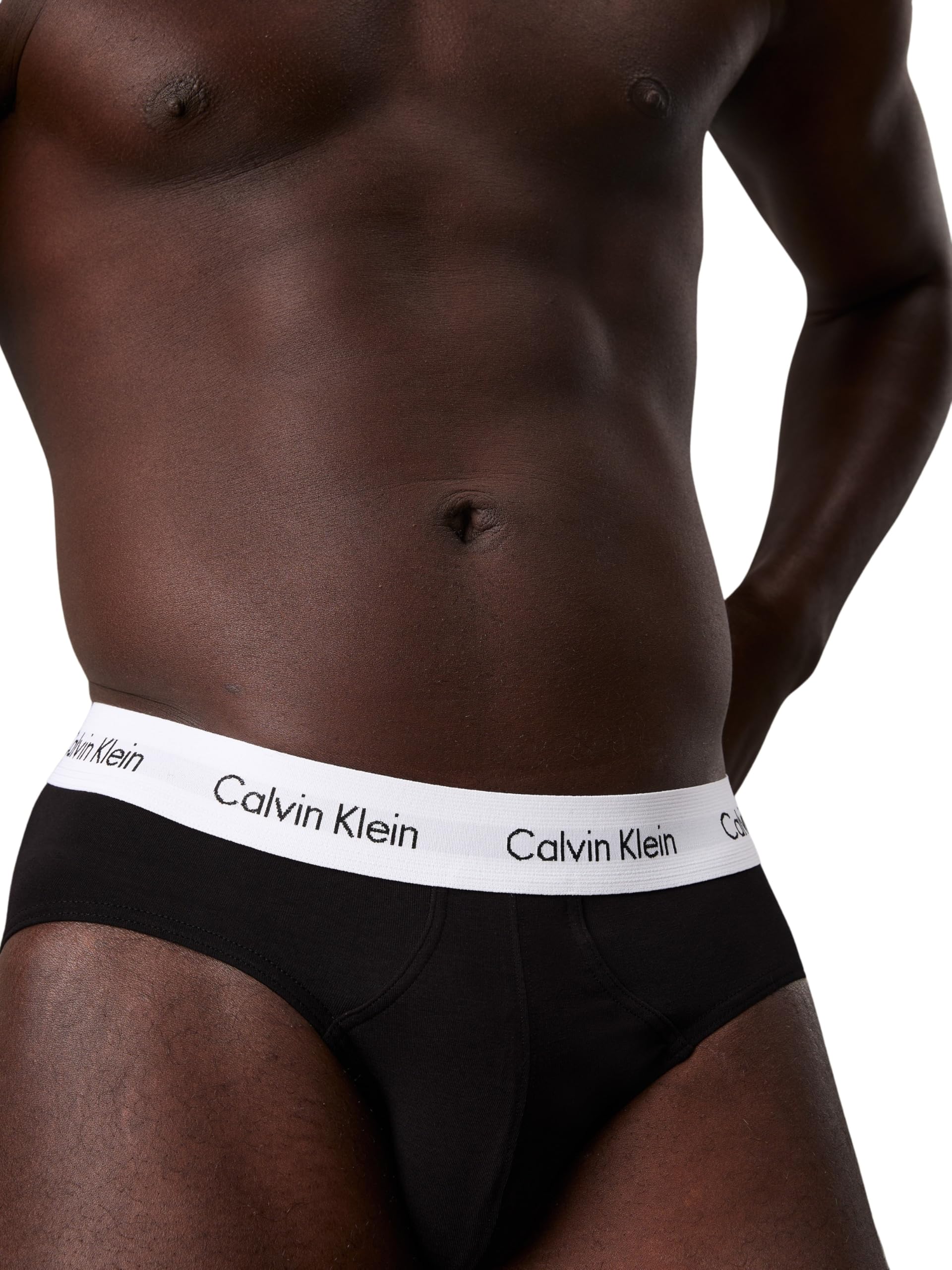 Calvin Klein Raffreddamento Cotone Stretch 3 Pack Breve, Nero/Bianco/Grigio