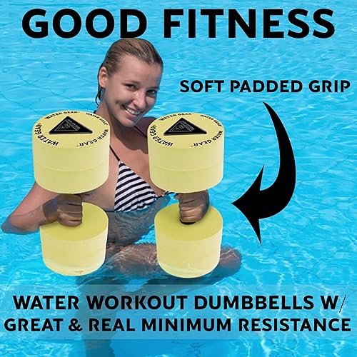 Miniatura 3 de Water Gear Campanas de resistencia - Fitness acuático y ejercicio de piscina - Entrenamiento intenso sin estrés adicional - Fácil en las