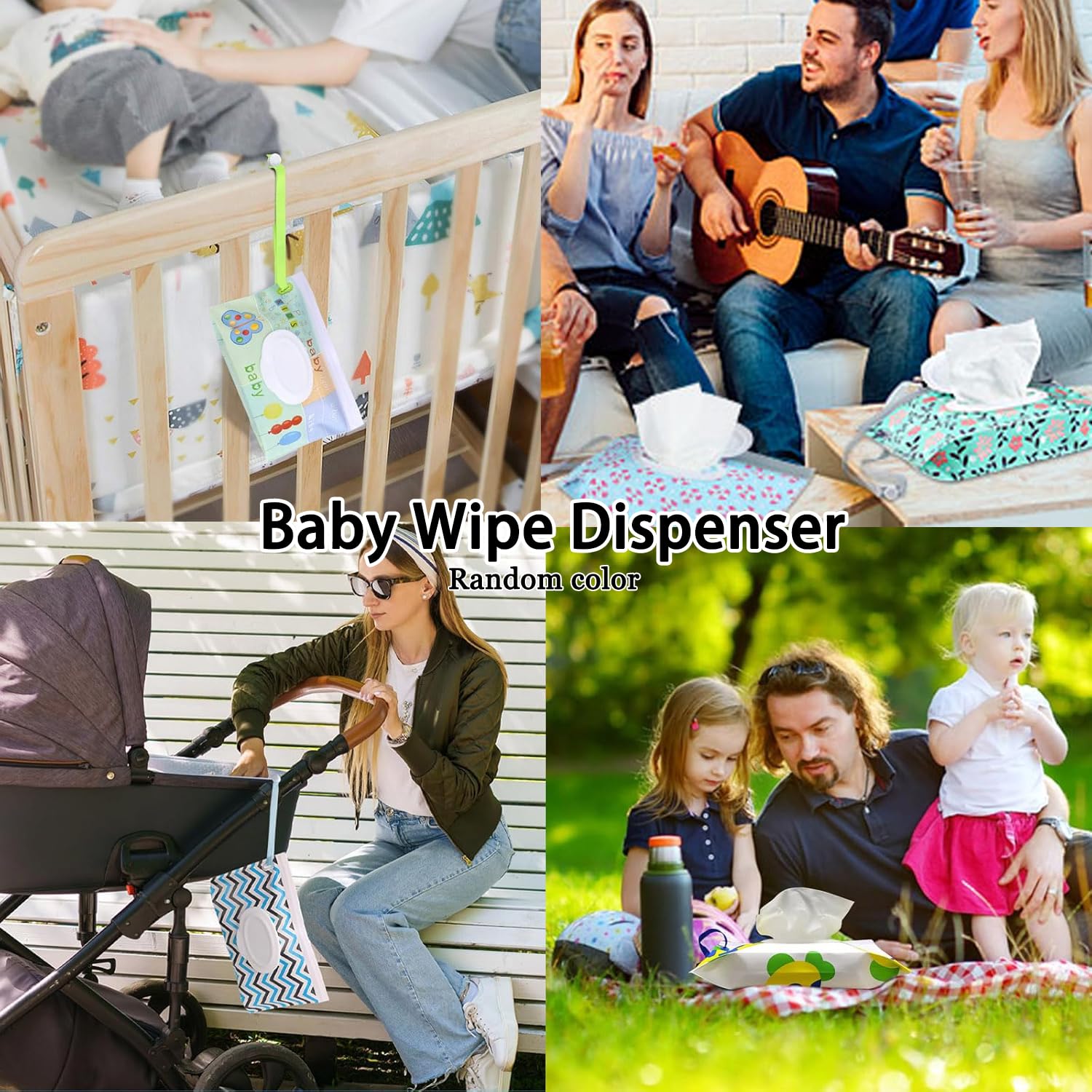 babytrage, verstellbare Trage, einfache Kleinkindtrage, bequeme Wickeltuch für Neugeborene bis 3-36 Monate (Schwarzer Stern)