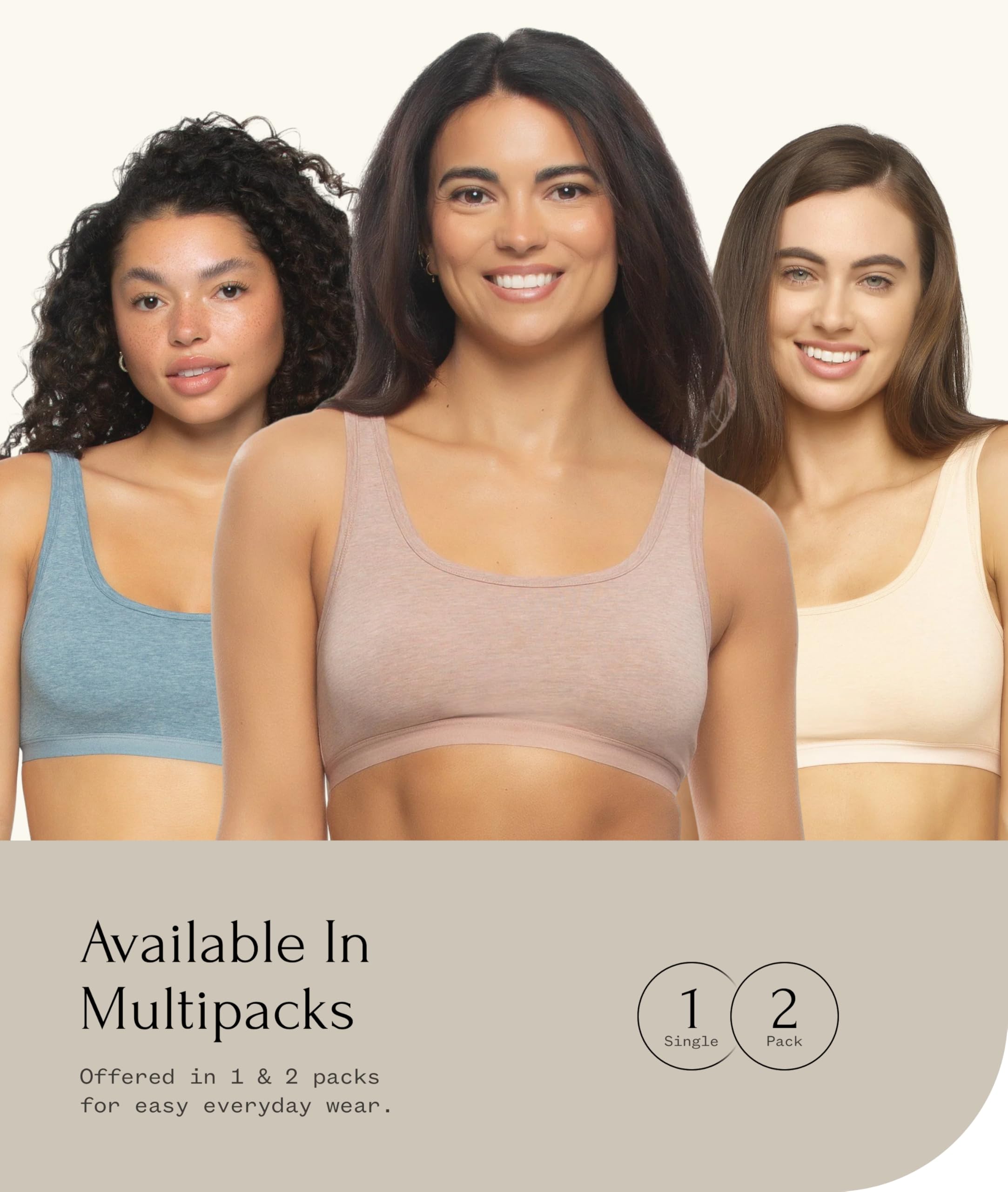 Felina | Organic Cotton Bralette | Plant-Based Dyes