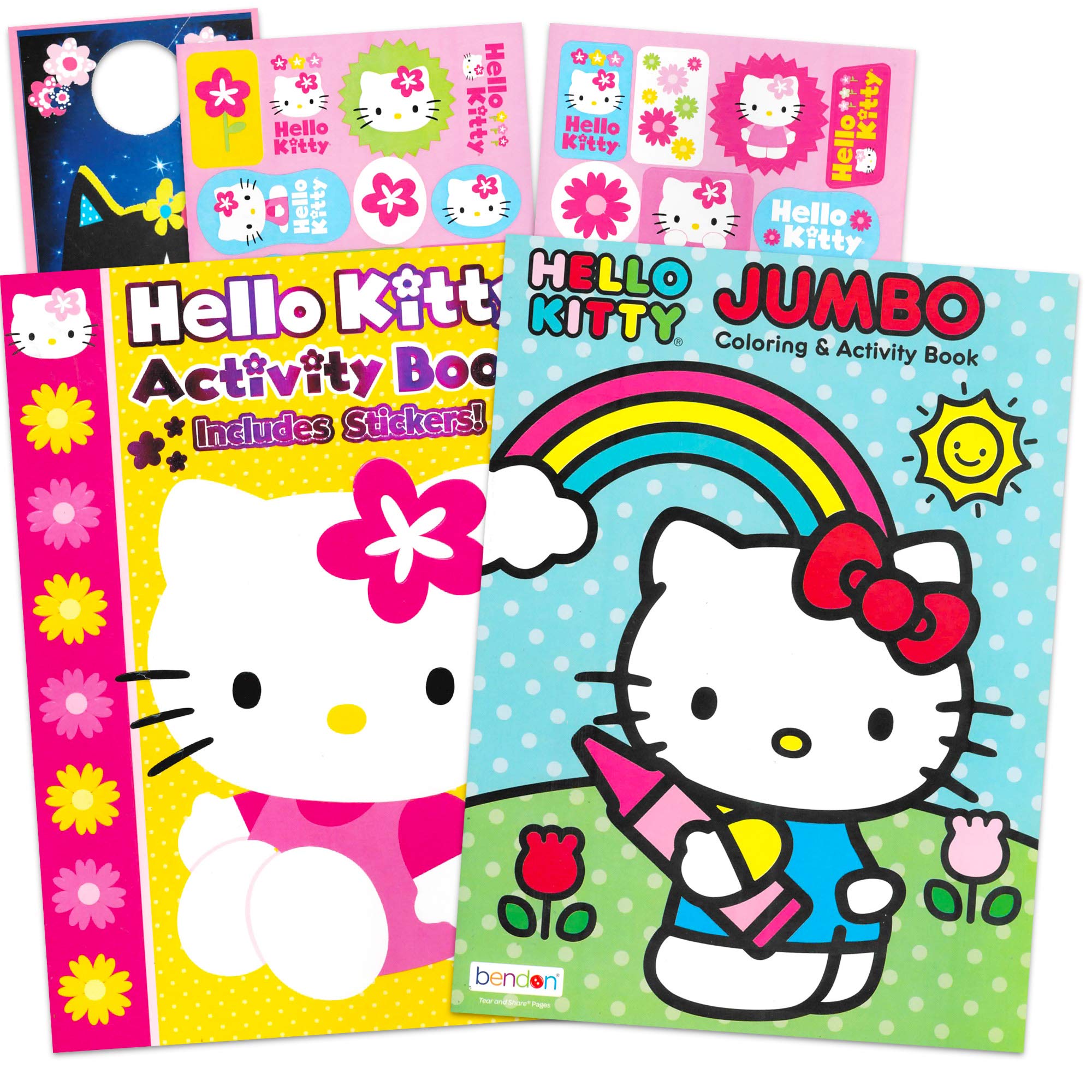 Buy HUB Studios Hello Kitty Coloring Book And Stickers Super Set Hello 