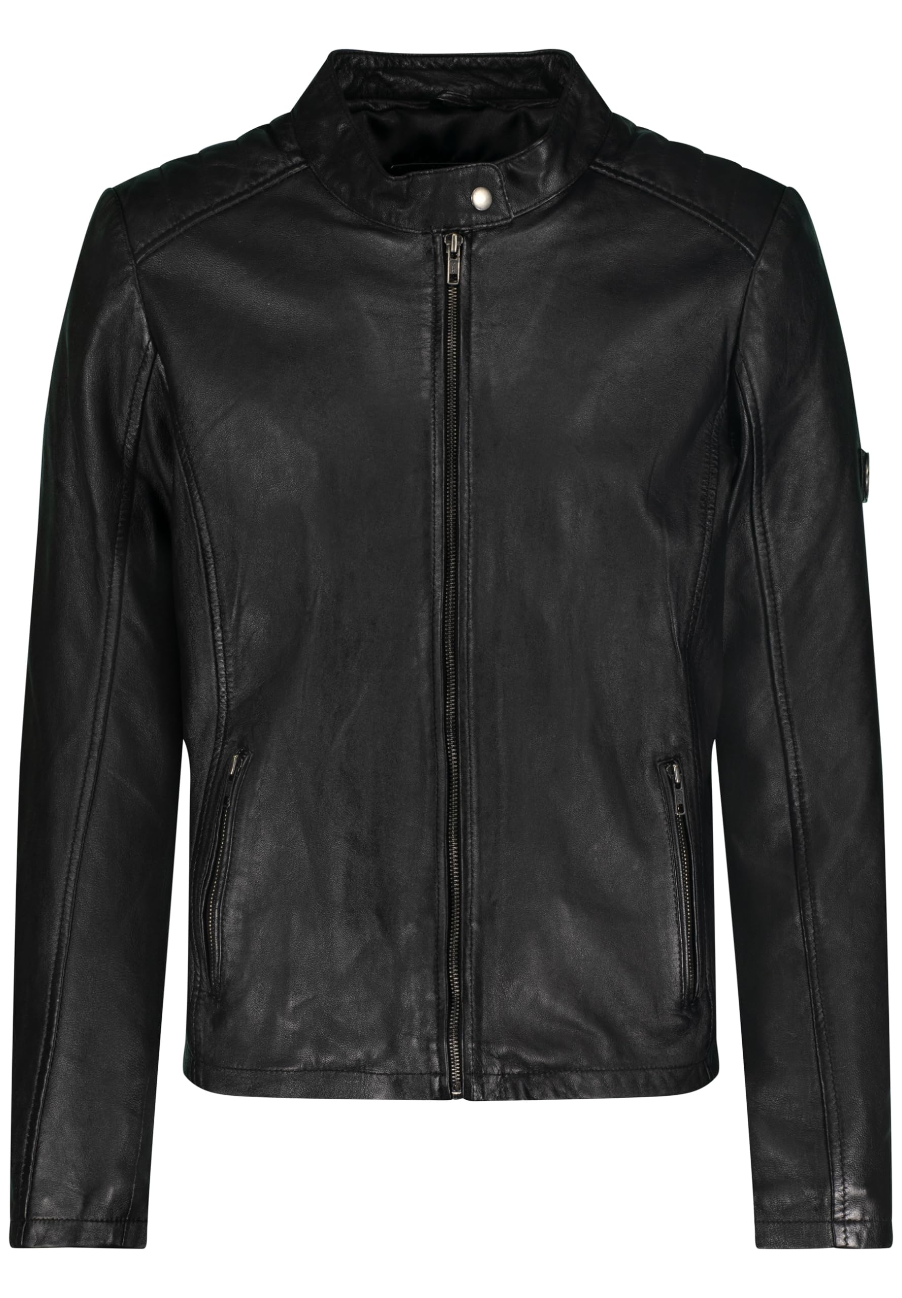URBAN 5884 Damen Riley Damen Lederjacke RILEY, Echtes Lammfell Jacke für Plus Size Langlebig und weich im Griff (1er Pack)