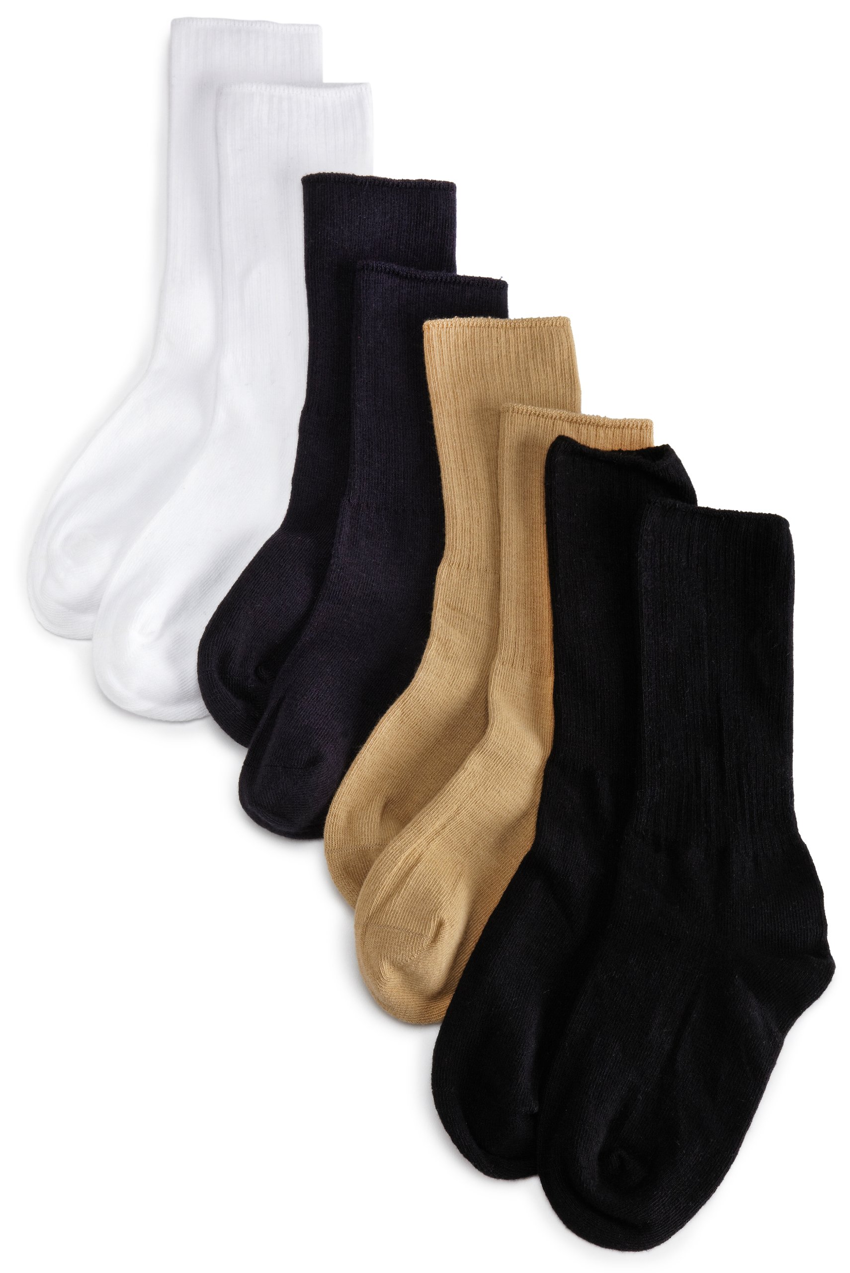 Jefferies Socks Big Boys'Crew Socks (Pack of 6)