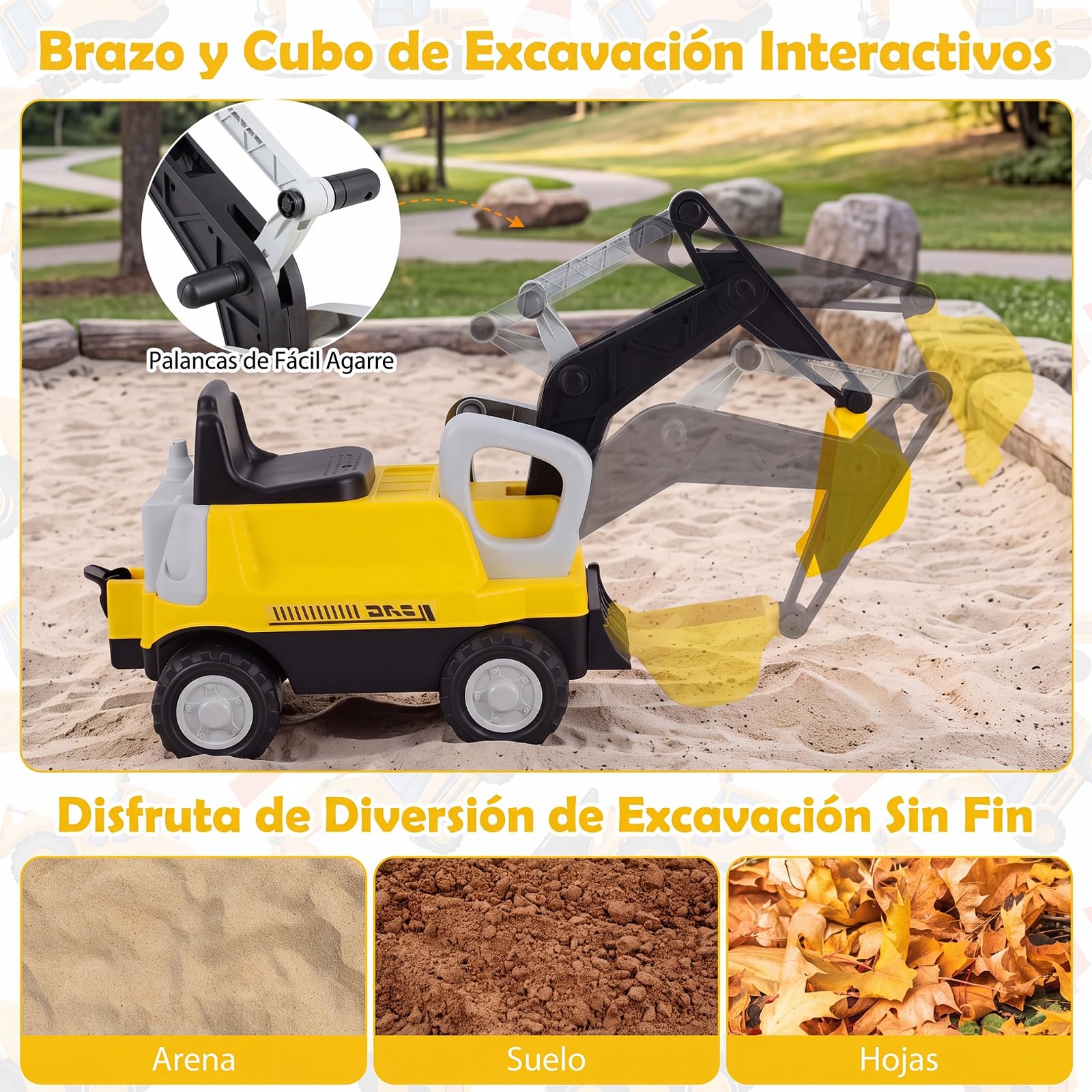 COSTWAY Correpasillos Tractor, Rremolque Desmontable