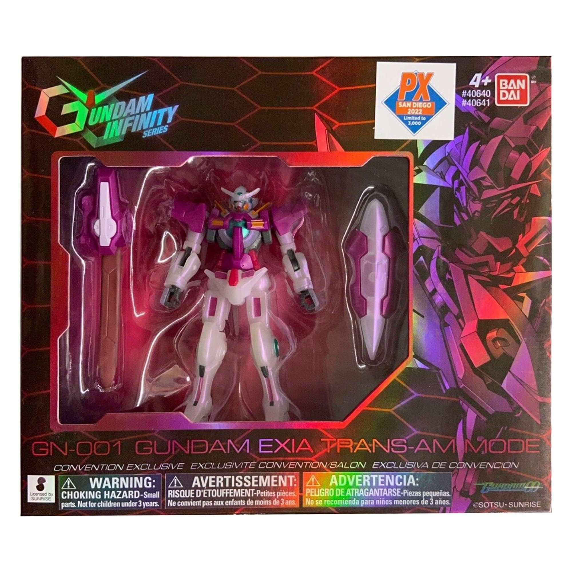 Amazon.com: BANDAI Gundam Universe 4.5 Inch Action Figure