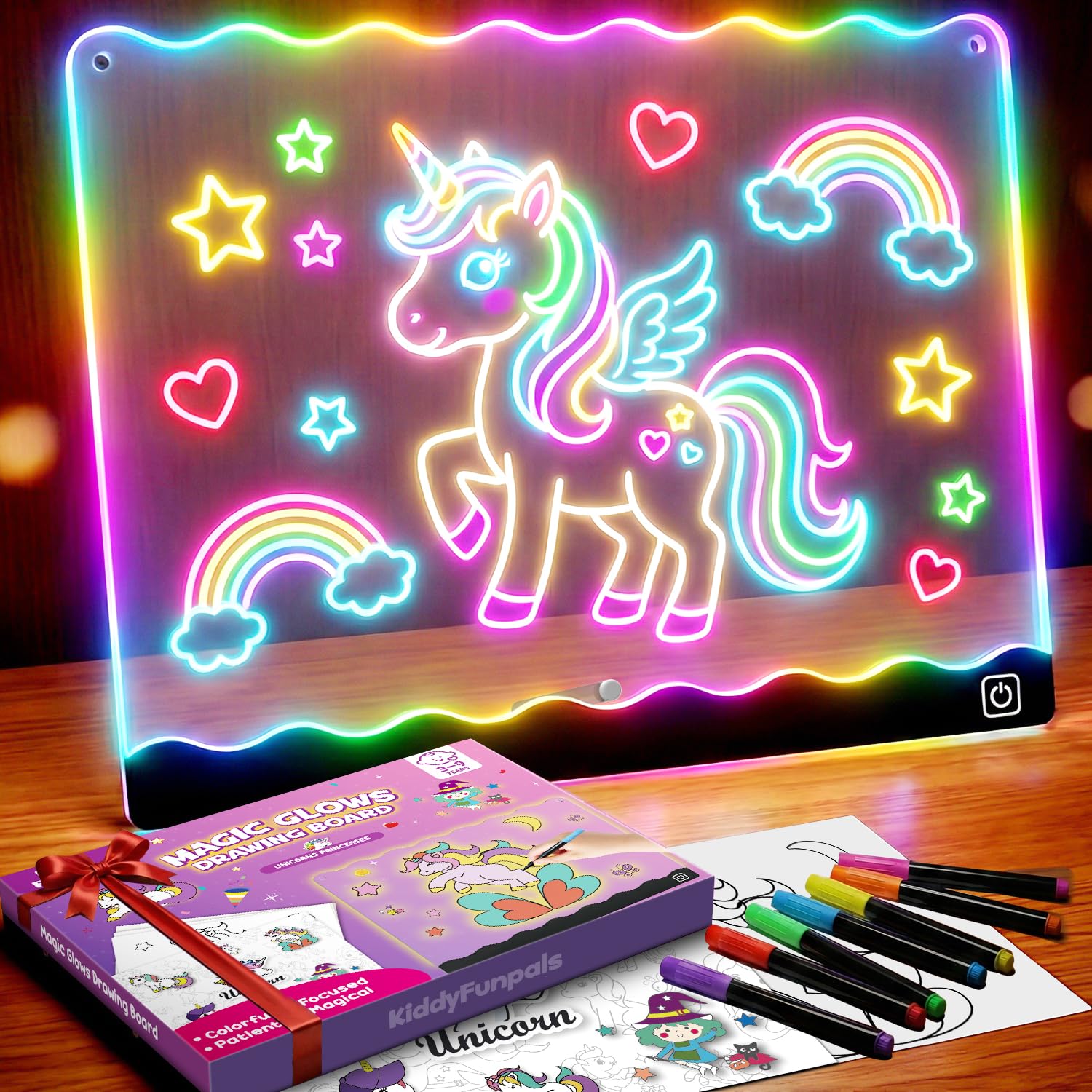 Photo 1 of KiddyFunpals LED Drawing Board for Girls