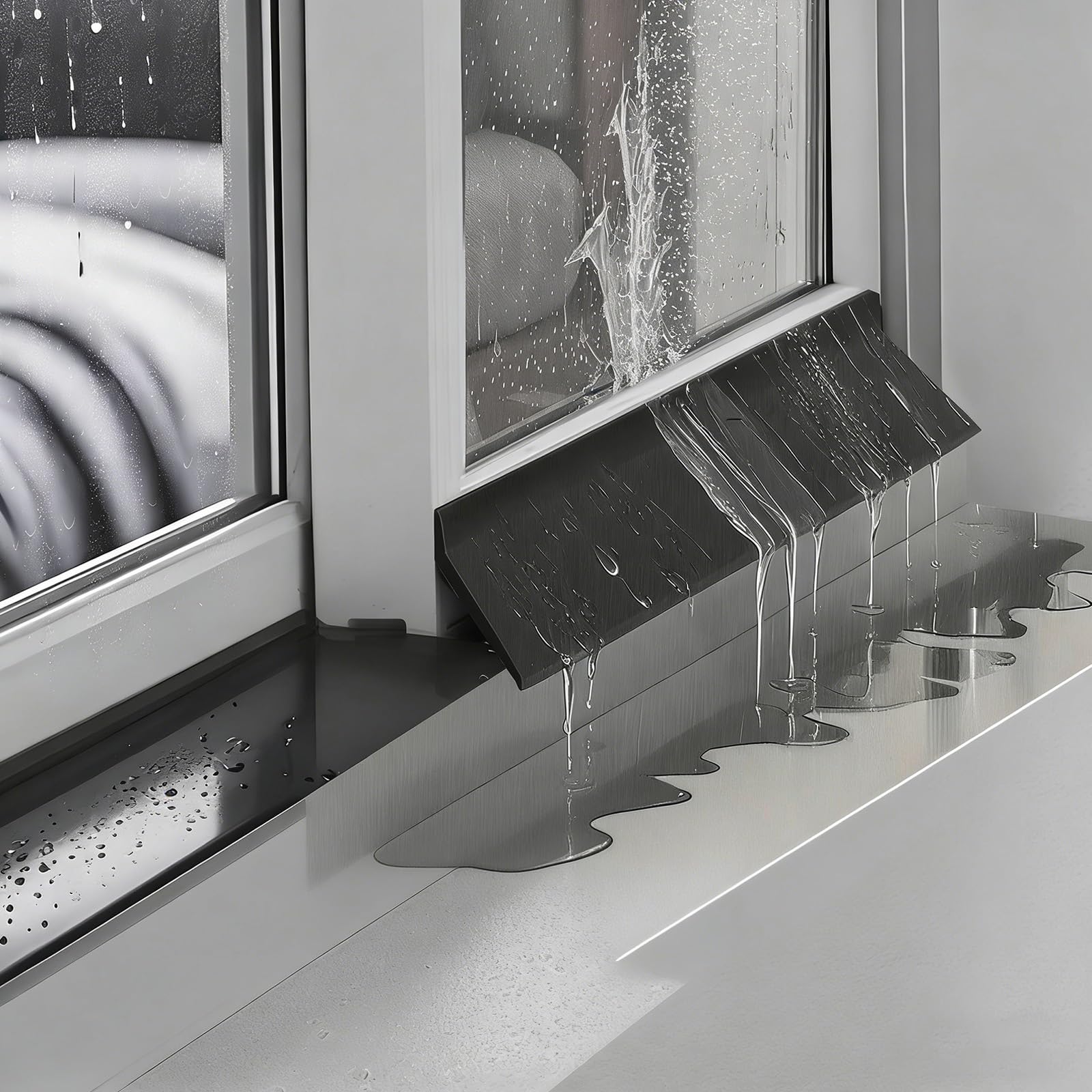 Joint d'étanchéité anti-pluie efficace contre les infiltrations d'eau de fenêtre