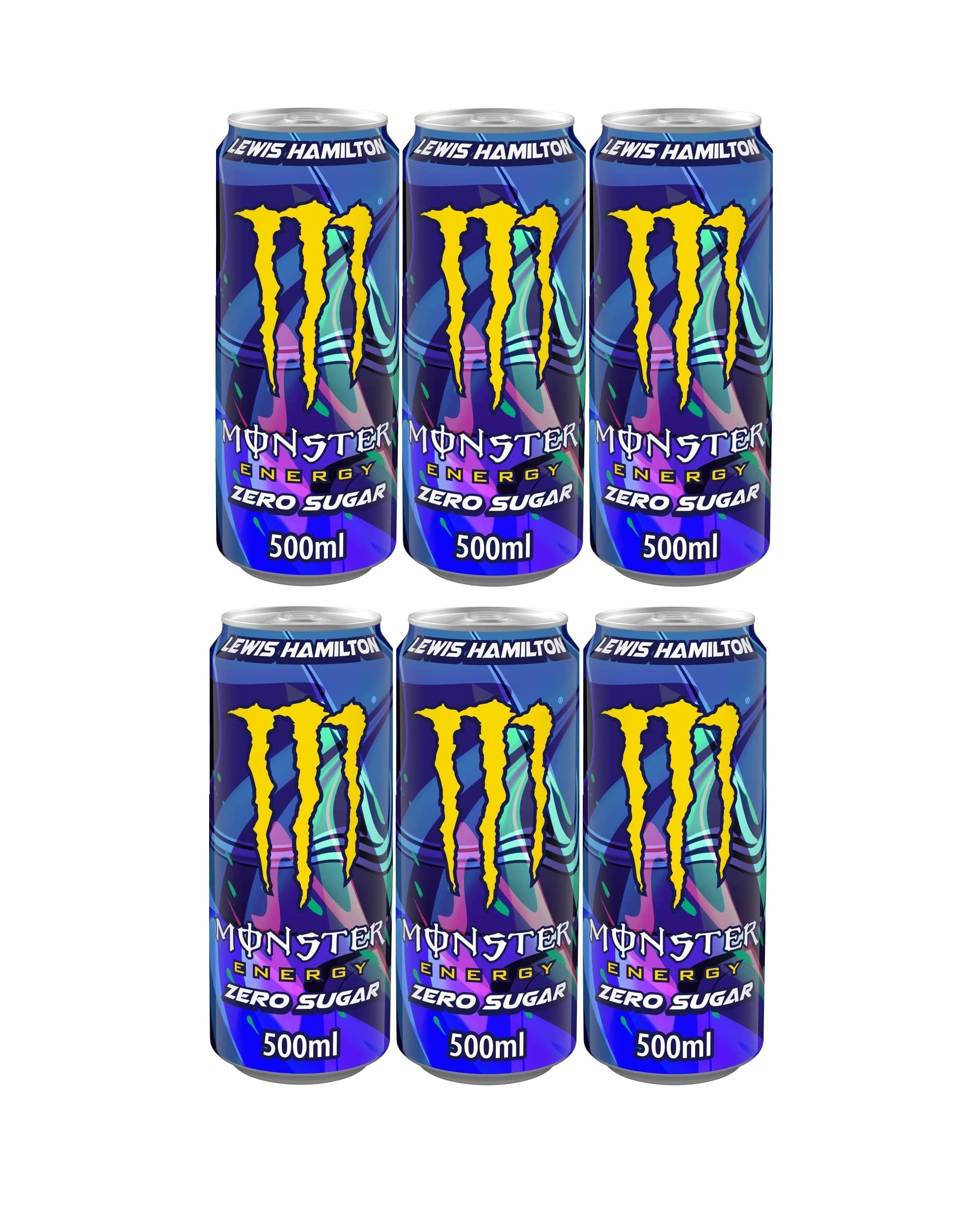 Monster Energy Lewis Hamilton Zero Sugar 500ml (Pack OF 6) (B0C5MC54TZ) Amazon Price History, Amazon Price Tracker