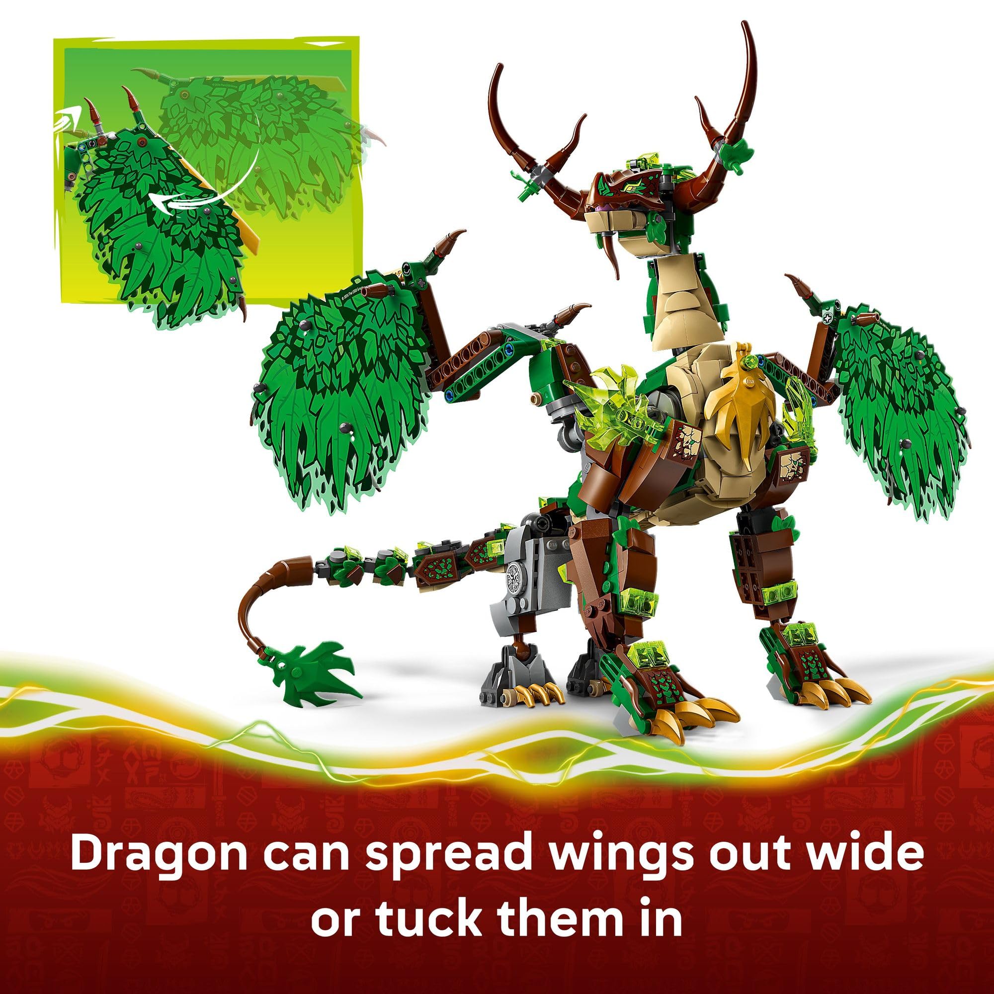Amazon.com: LEGO NINJAGO The Dragon of Life 71859 | Building Toys