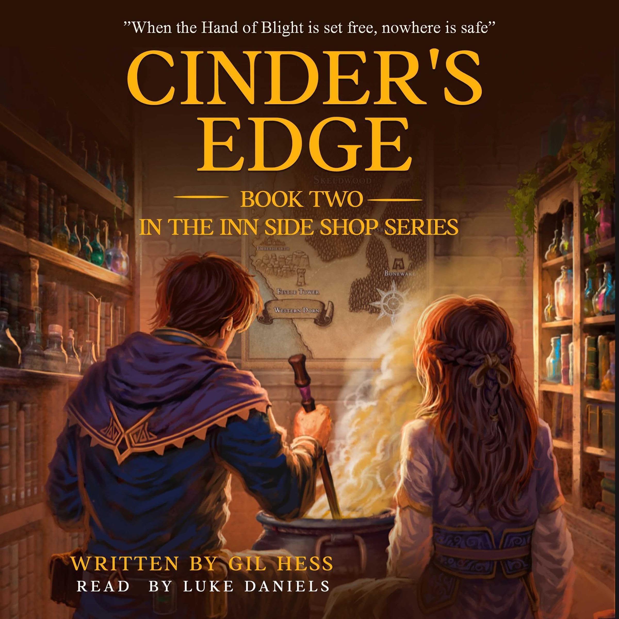 Cover art for Cinder's Edge