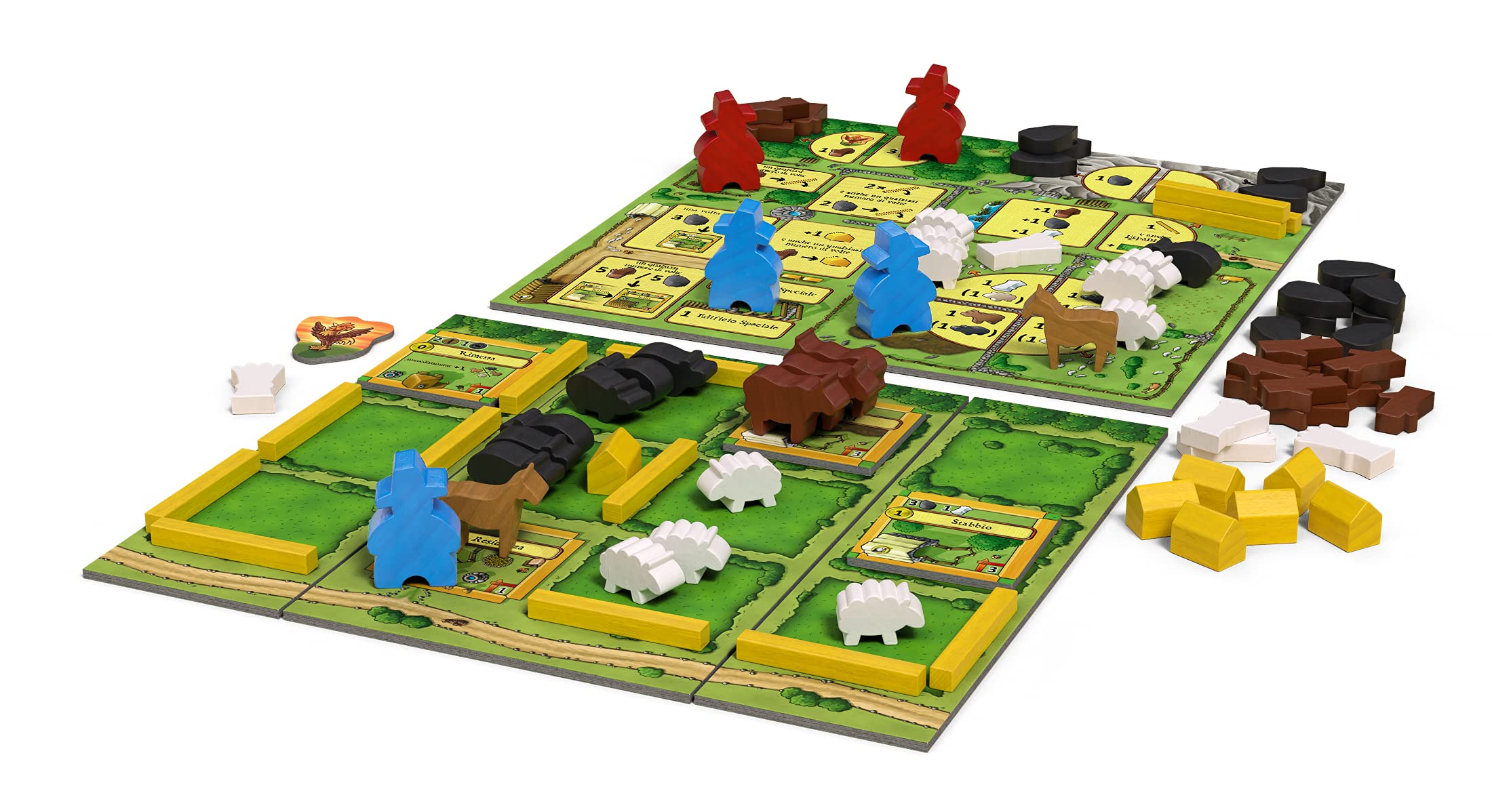 Asmodee - Agricola: Tutte le Creature Grandi e Piccole, Gioco da Tavolo per 2 Giocatori, Edizione in Italiano, 8177