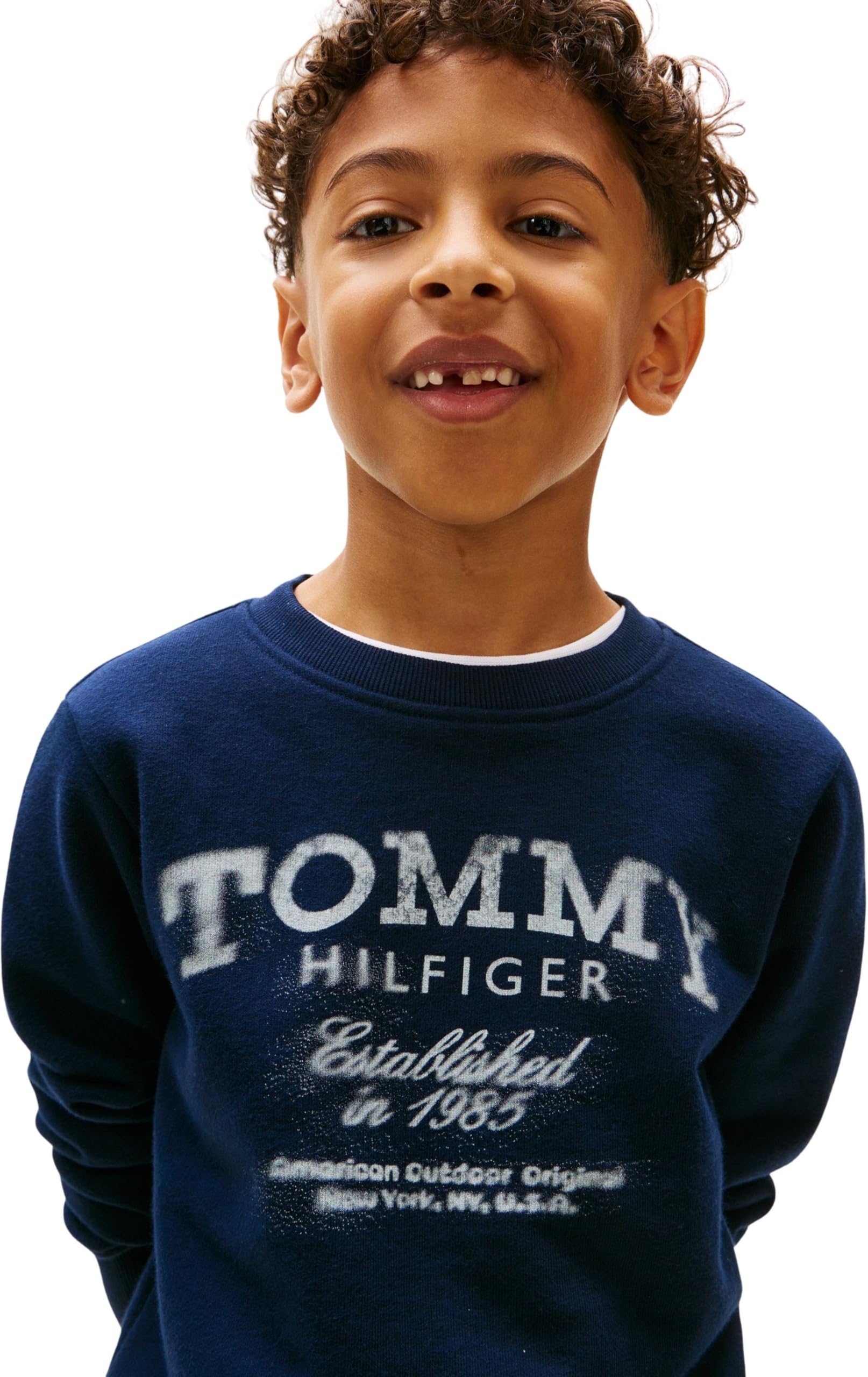 Tommy Hilfiger Sudadera sin Botones para Niños