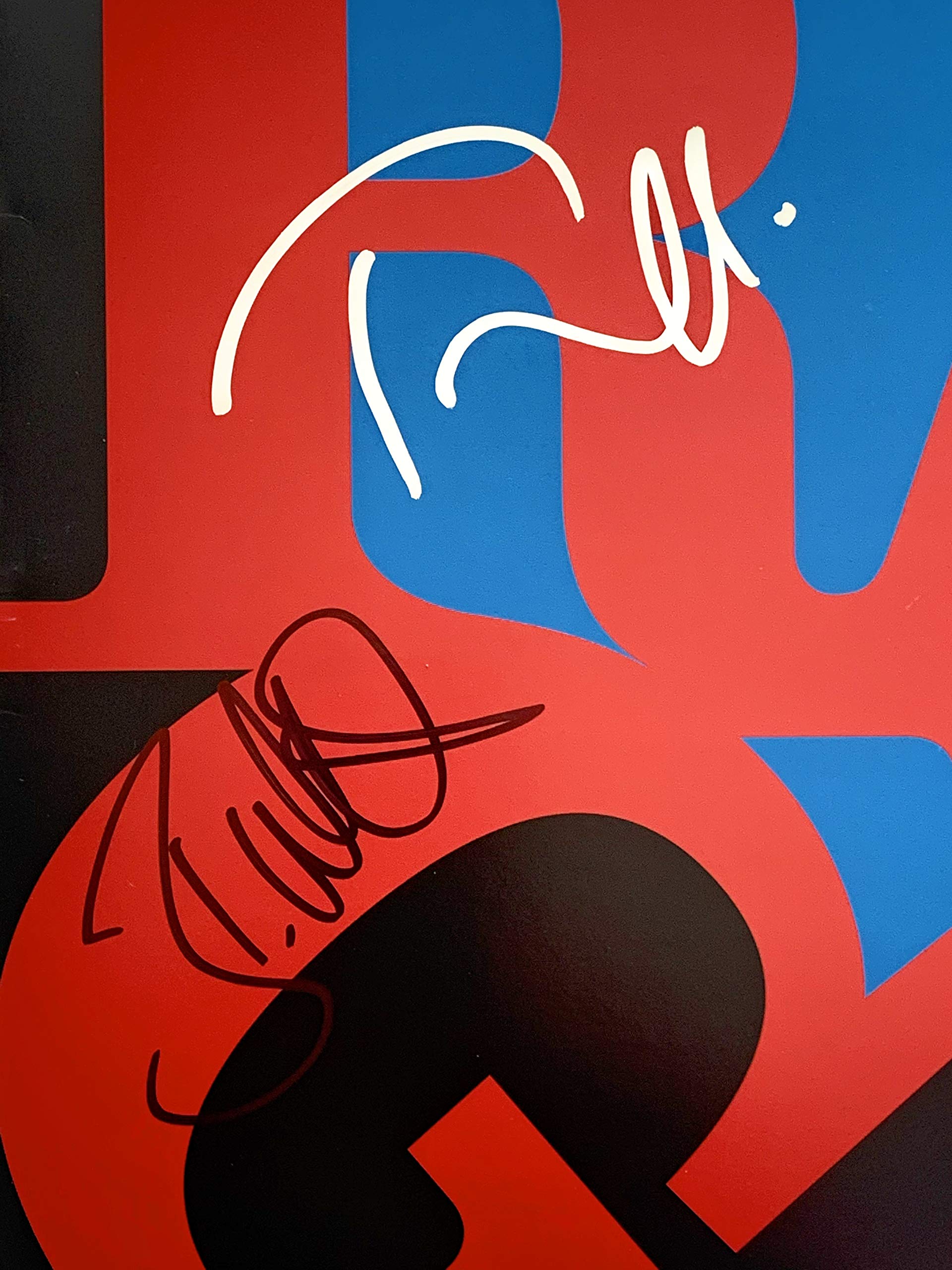 Rage against the Machine signed album renegades of funk lp