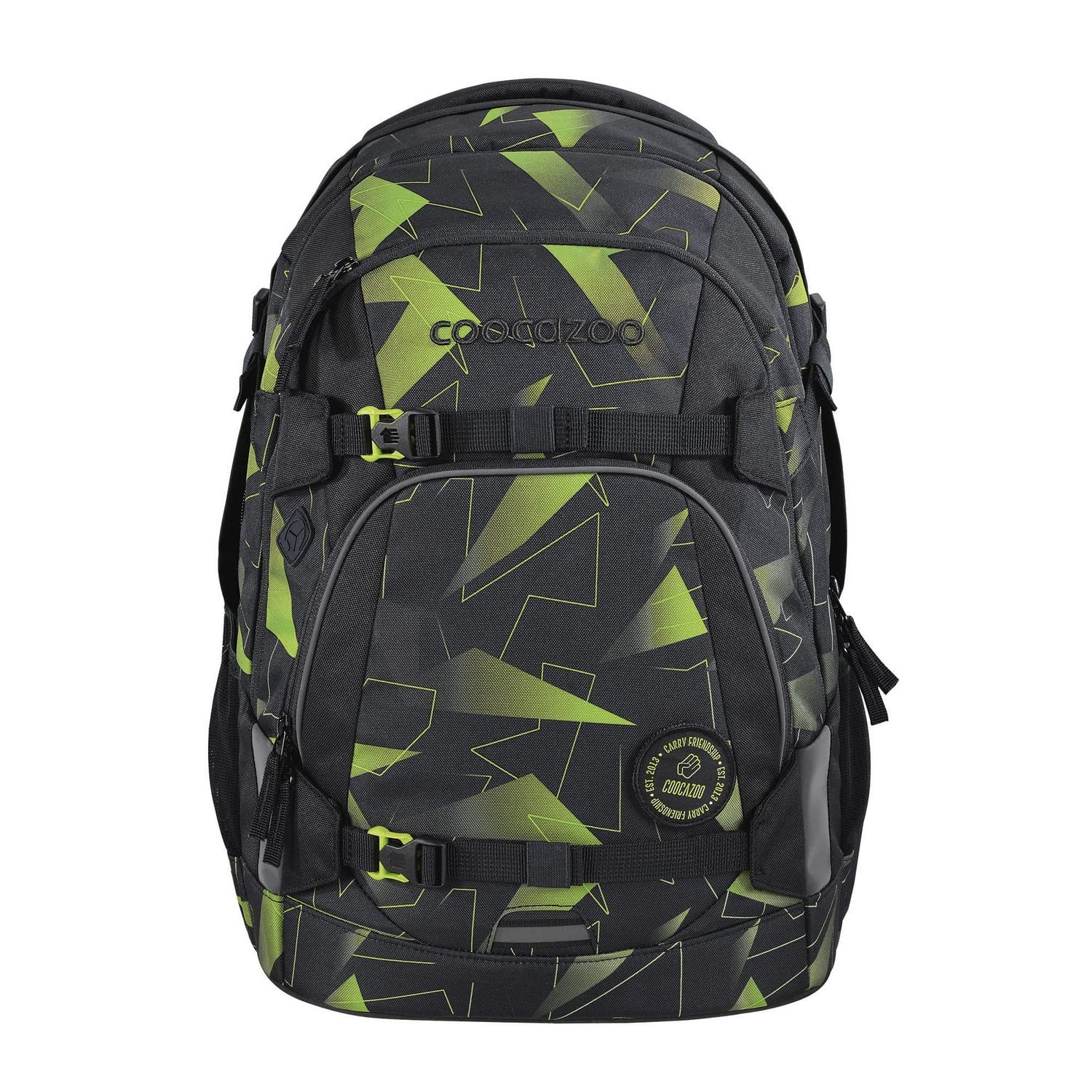 Coocazoo Mate School Backpack Lime Flash