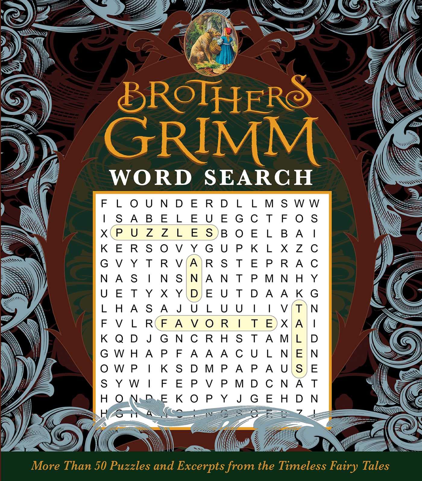 Brothers Grimm Word Search by Editors of Thunder Bay Press (2022, Trade ...