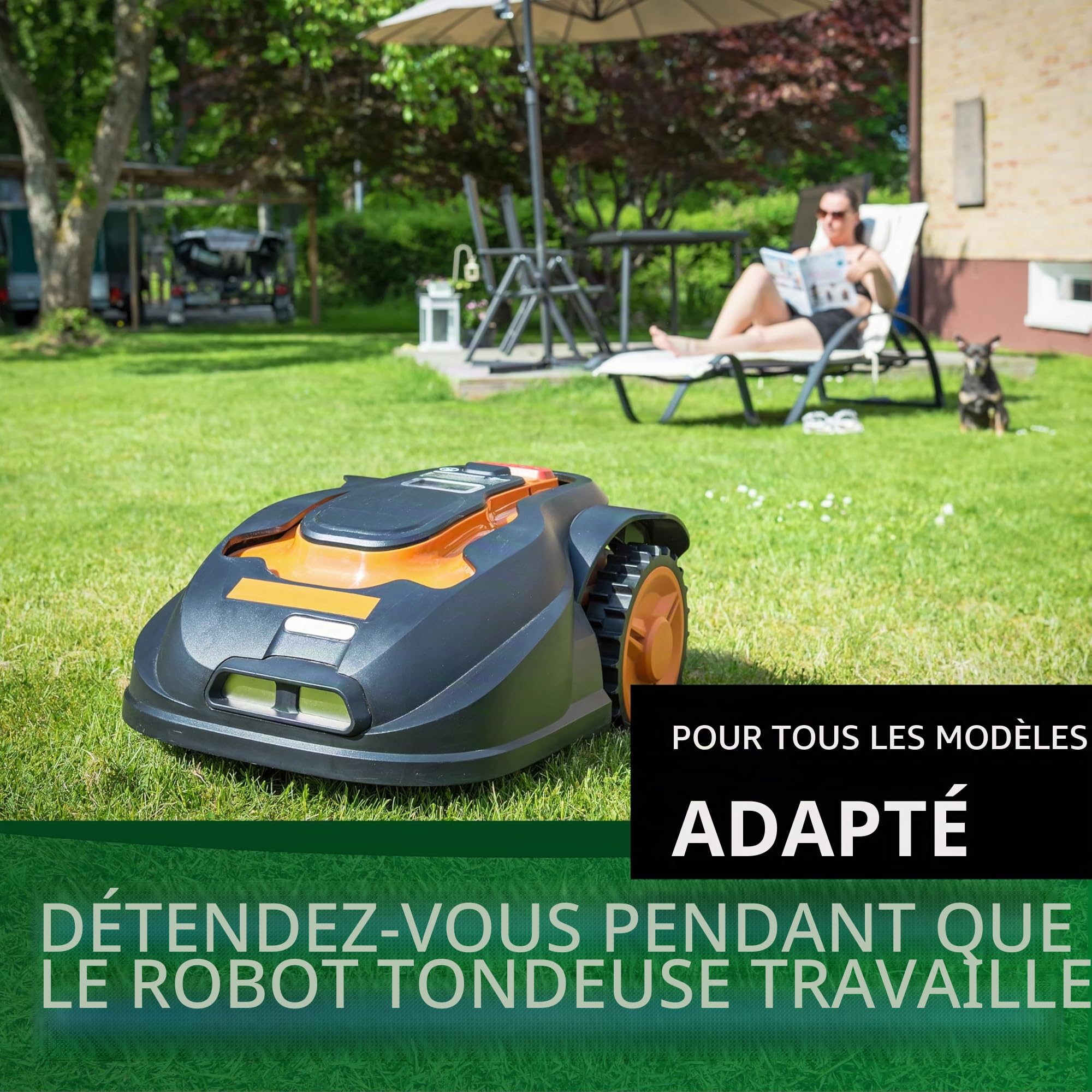 Genisys Câble Compatible pour Robot Tondeuse Husqvarna Automower - Fil de limitation - HQ - sur Enrouleur de câble - Ø2,7mm, Longueur:25m