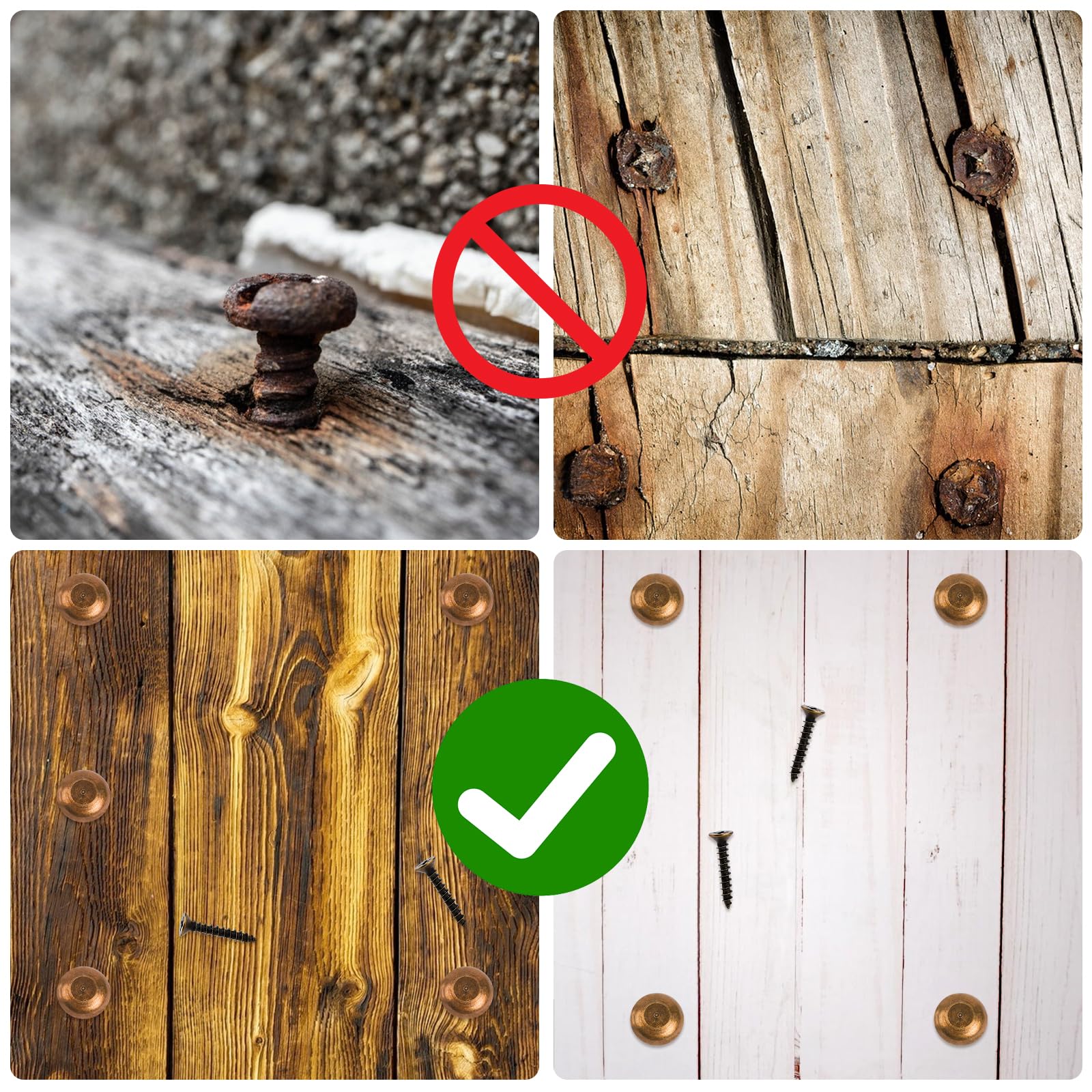 Viti Decorative In Ottone 16 Pezzi - Tappi Oro 12mm Per Specchi, Mobili, Decorazioni - Foto 10