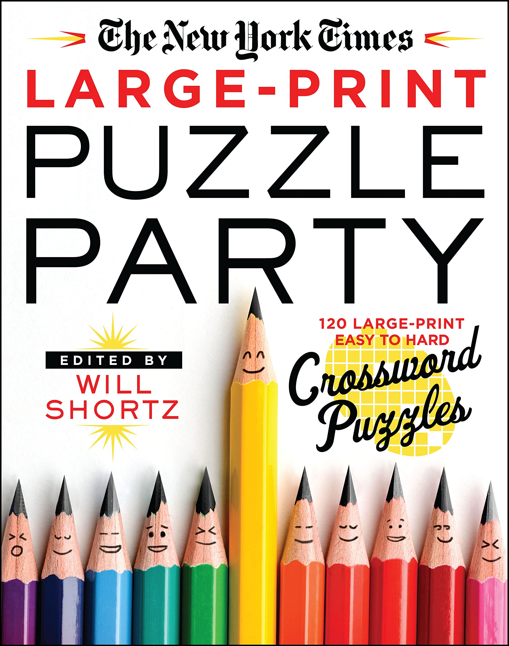 New York Times Large-Print Puzzle Party: 120 Large-Print Easy to Hard Crossword Puzzles