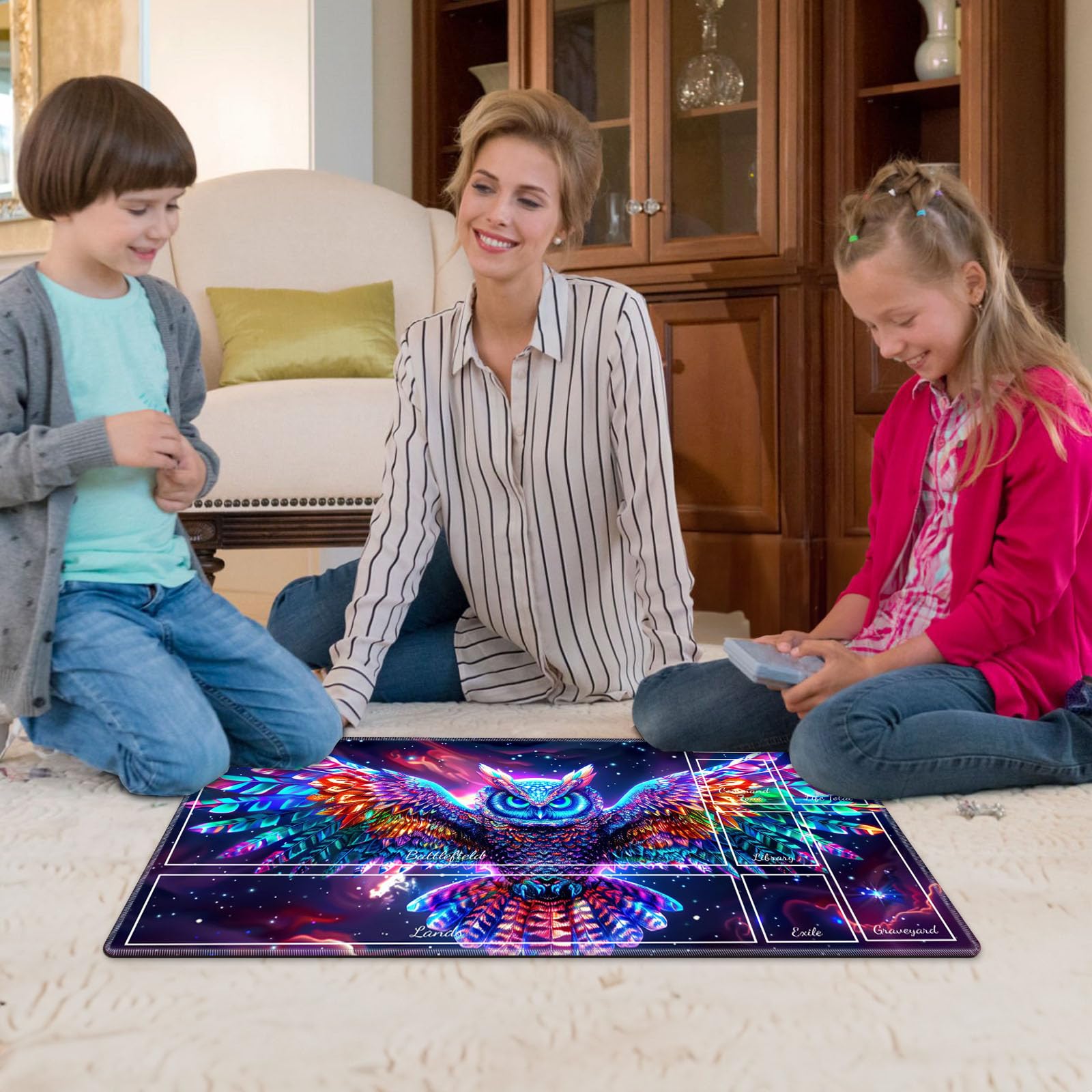 mtg card rug Amazon.com: Tudguiloae Magic Playmat, Stylish MTG Card Game Playmat,  Non-Slip, Sturdy, Versatile (Neon Owl) : Toys & Games