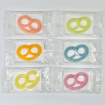 Amazon | ヒトツブカンロ グミッツェル 6個 (6種類の味を1個