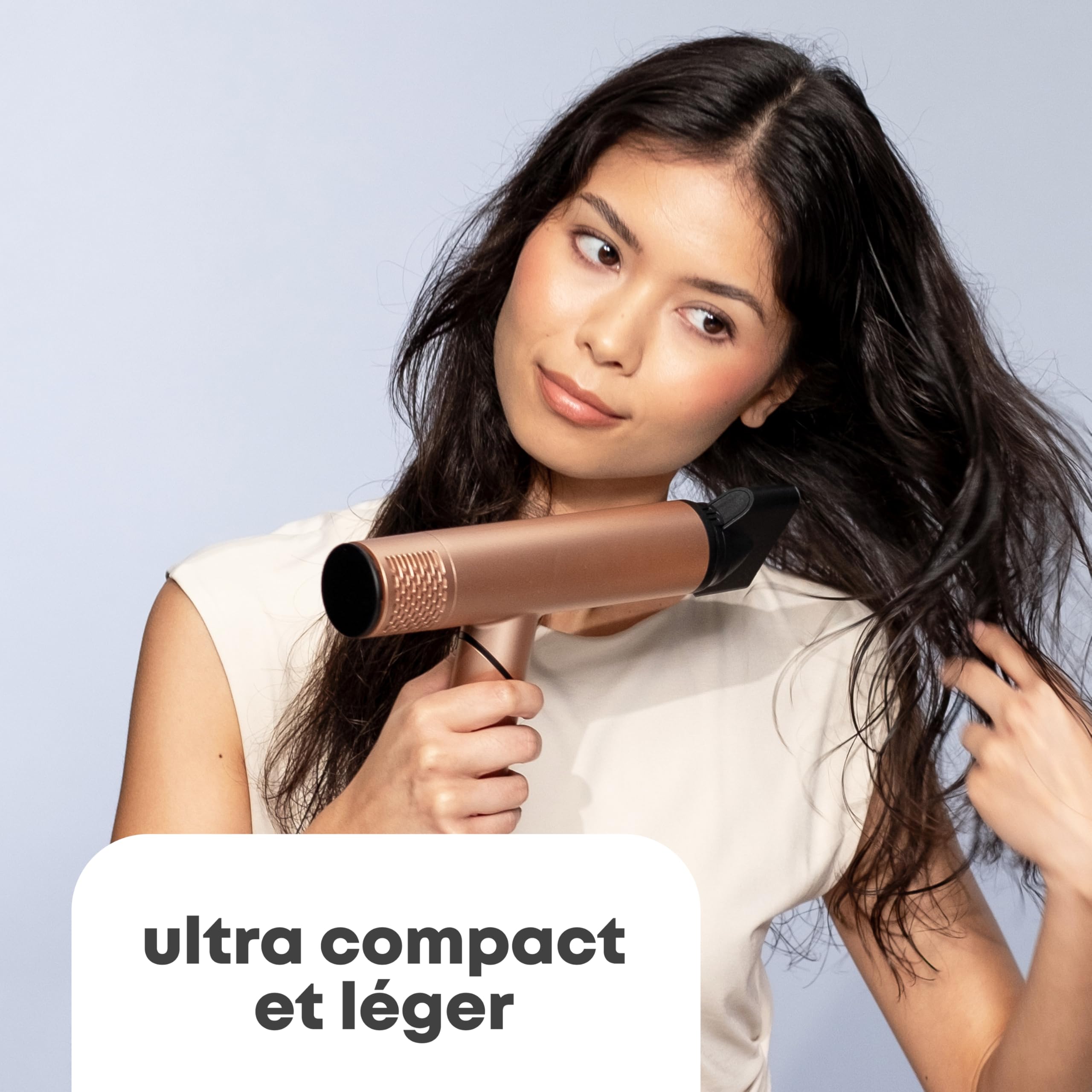 REVAMP Dynamic Radiance X Shine Seche Cheveux Ionique Professionnel - Moteur Digital Intelligent pour un Séchage Rapide, Sèche-Cheveux Diffuseur, Léger, Portable - 3 Accessoires Magnétiques
