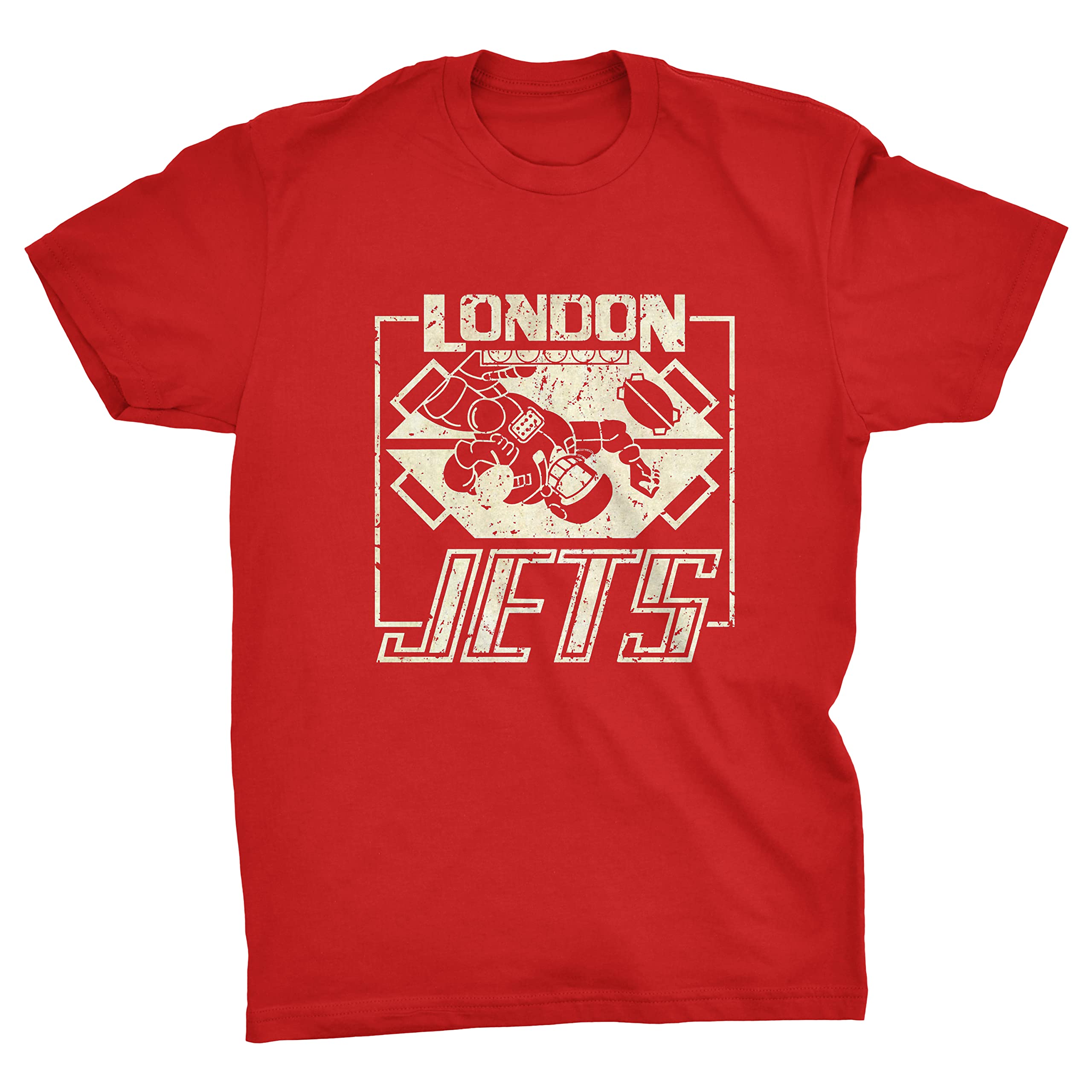 London Jets Lister Dwarf T-Shirt (RED, M)