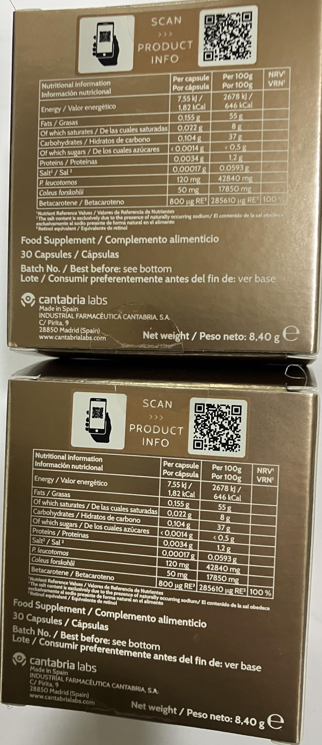 IFC HELIOCARE Bronze 30 Cápsulas