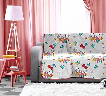 HELLO KITTY テーブル 60cm x 80cm Hello Kitty Desk & Chair Set | deltaplayground