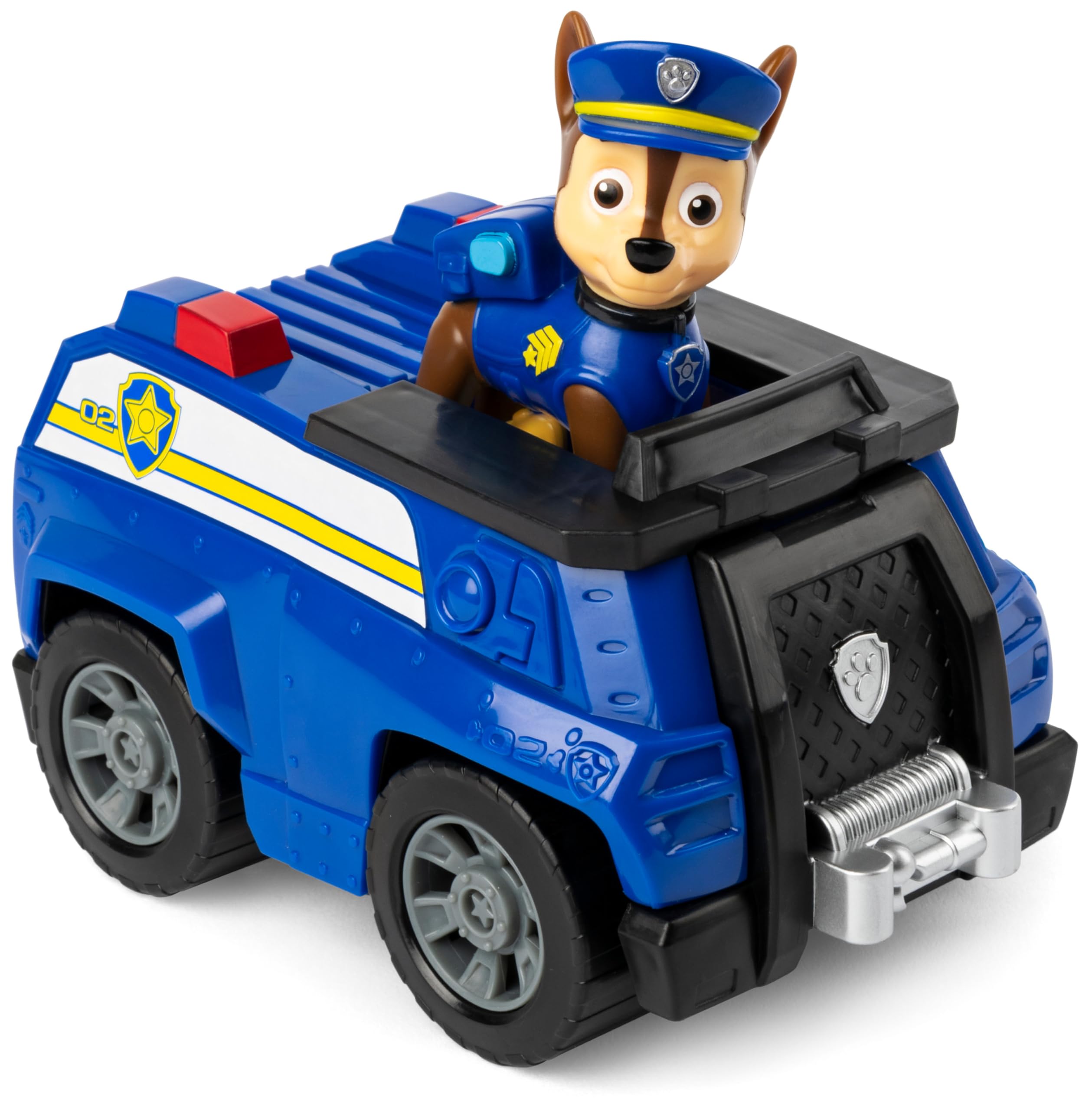 Paw Patrol, Chases Patrol Cruiser, Toy Car with Collectible Action Figure, Sustainably Minded Kids Toys for Boys & Girls Aged 3 and Up - Image 3