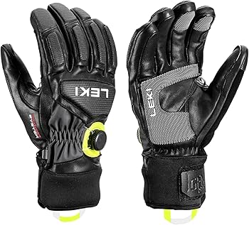 Amazon | LEKI Griffin Tune 3D BOA Primaloft ゴールド 断熱防水手袋