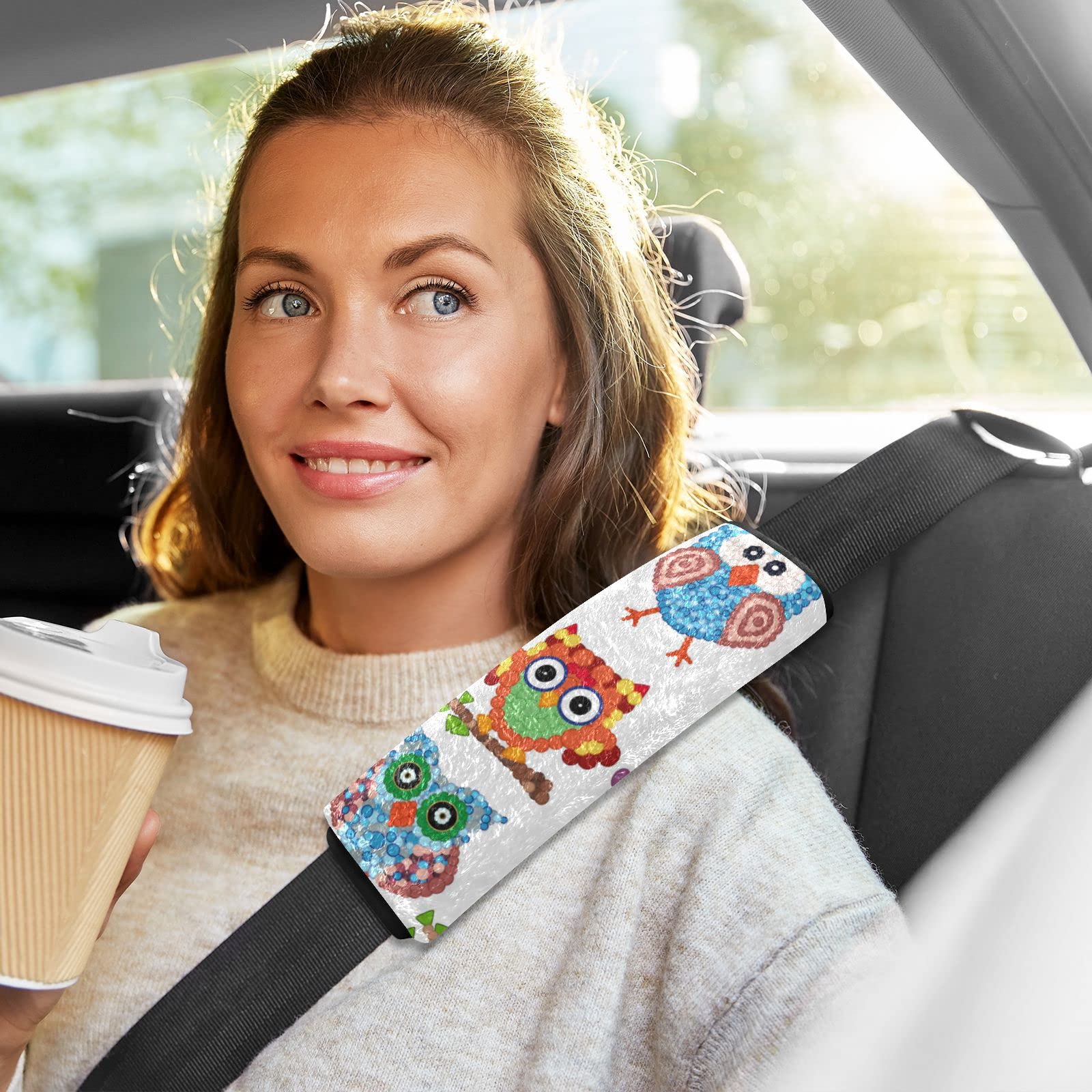 Sicherheitsgurt Polster 2er Set - Weiche Schulterpolster Für Auto Gurte