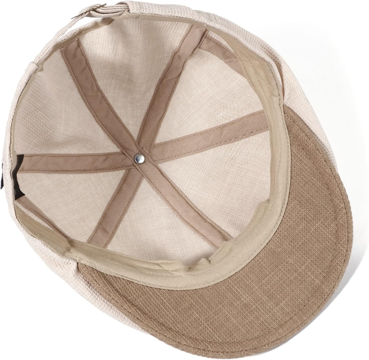 Newsboy Hats for Men 6 Panel Flat Cap Breathable Ivy Hat Retro Gatsby Hat Mens Beret Cap Hunting Hat - Image 5