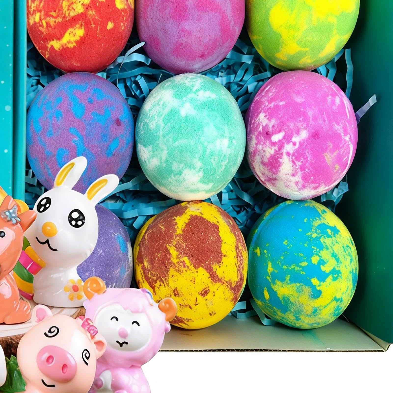 Badekugel für 12 Stück Handseife mit Spielzeug