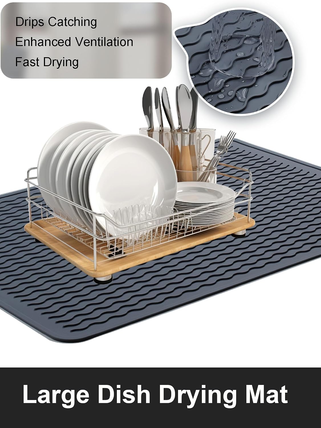 XiFEO Stove Top Covers for Electric Stove, Food Grade Heavy Duty Silicone Glass Stove Top Cover Protector, Induction Cooktop Protector, Heat Resistant Range Ceramic Stove Top Covers Mat, Oven Cover