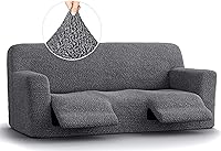 Vista 30 de PAULATO BY GA.I.CO. Funda para sillón reclinable, funda para silla reclinable, funda de tela de poliéster suave, protector de muebles elástico