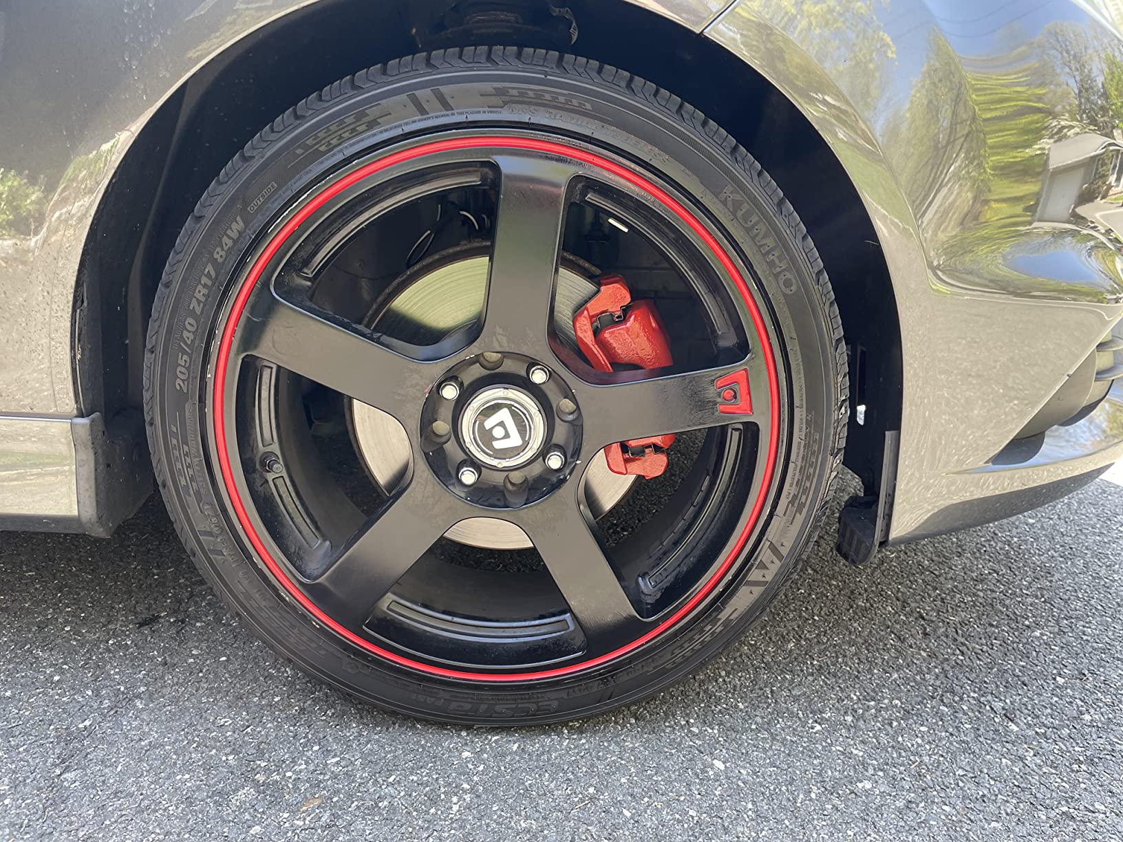 11/mo Finance G2 High Temperature Brake Caliper Paint System Set RED