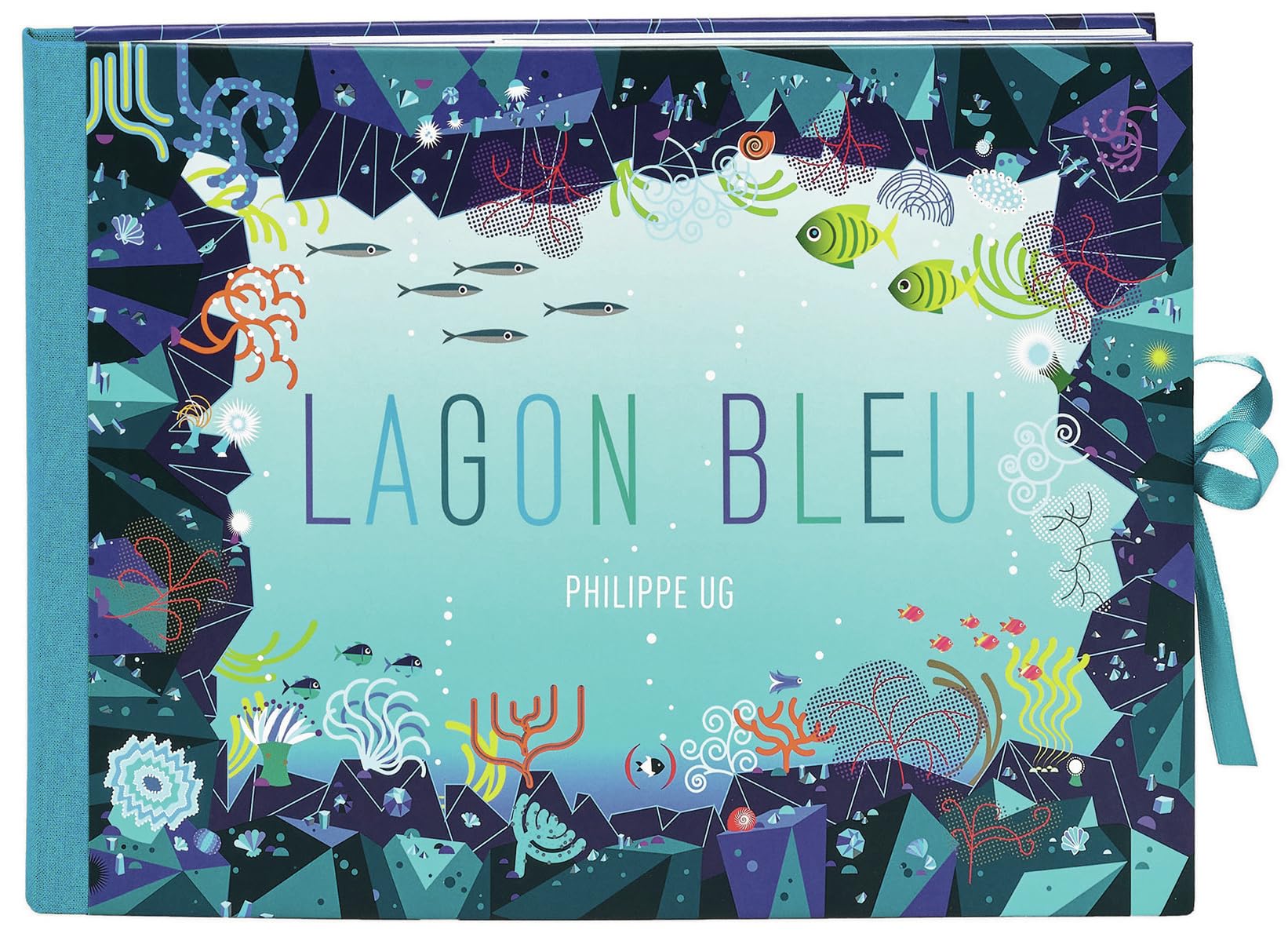 Lagon bleu: Carrousel de 5 décors animés + 1 livret jeu