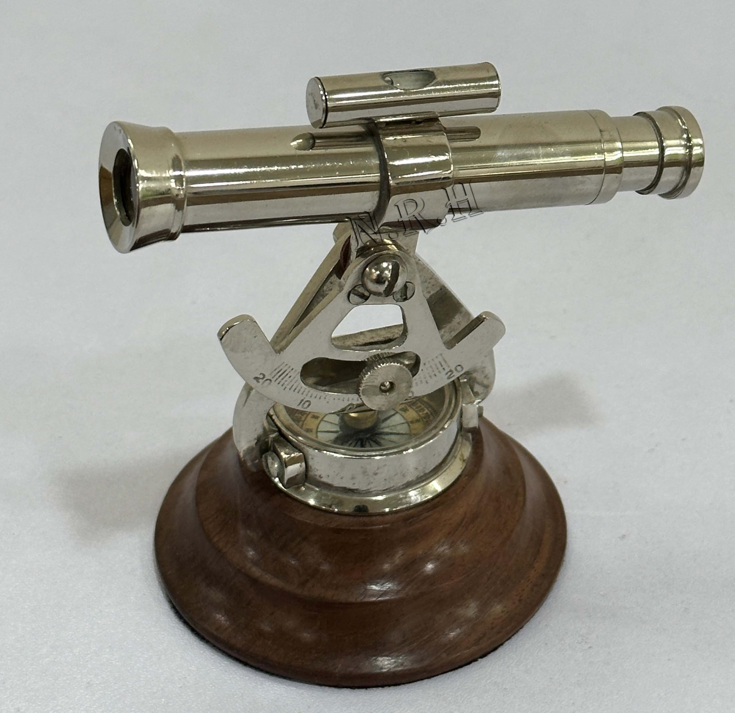 Télescope en laiton - Monoculaire pirate - Étanche - Mini télescope de poche - Zoomable - Pliable - Vintage - Pour la navigation, le voyage, l'observation de jeux, les voyages, la randonnée, la chasse