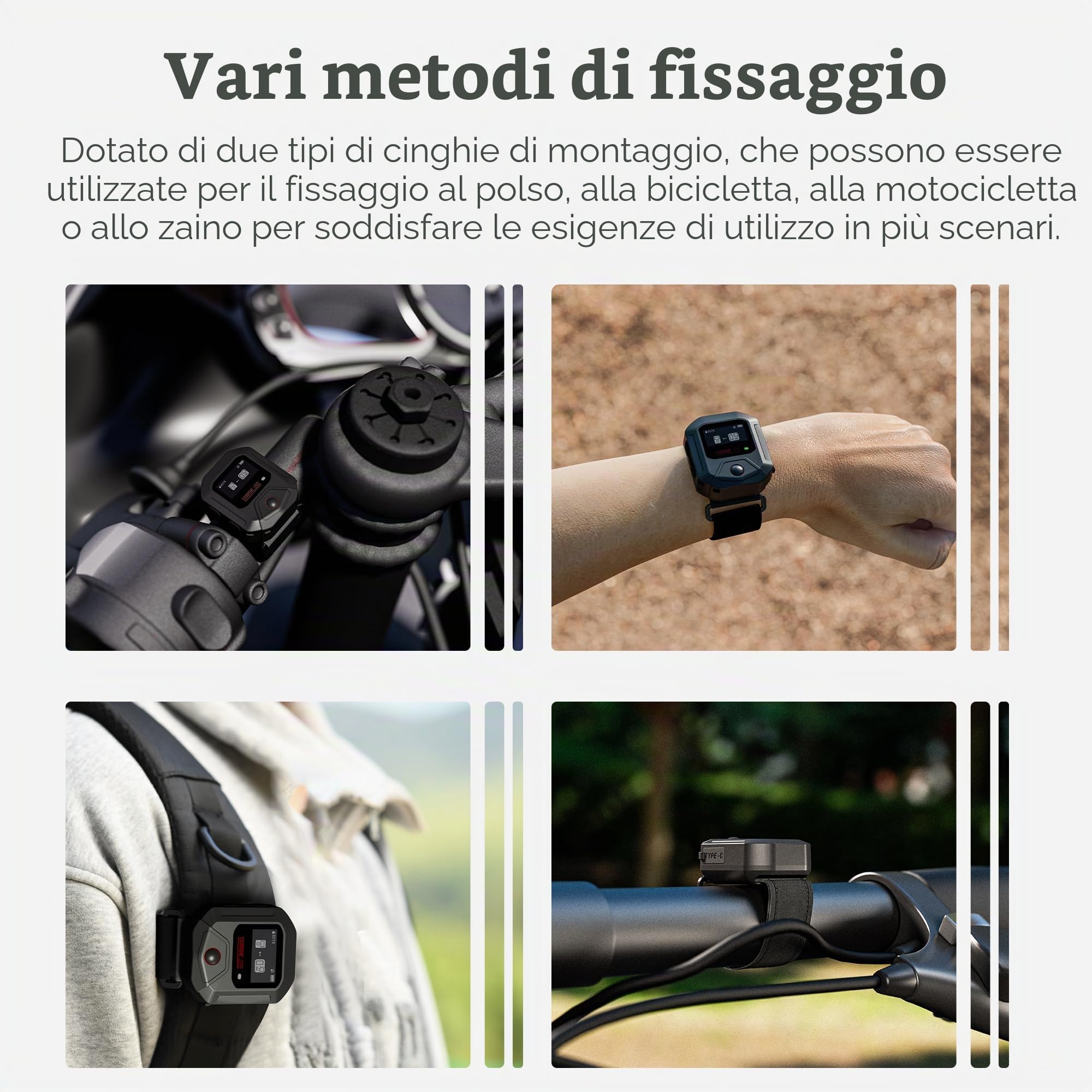 Treeboy GPS Bluetooth Remote Control per Insta360 X5/X4/X3/X2/Go 3S/Go 3/Pro 2/Pro, Controllo senza fili con intervallo di 82FT