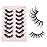 Wispy Natural Look Lashes Yasnai Cat Eye Lashes False Eyelashes Lashes Fake Lashes Eyelashes Natural 7 Pairs Pack
