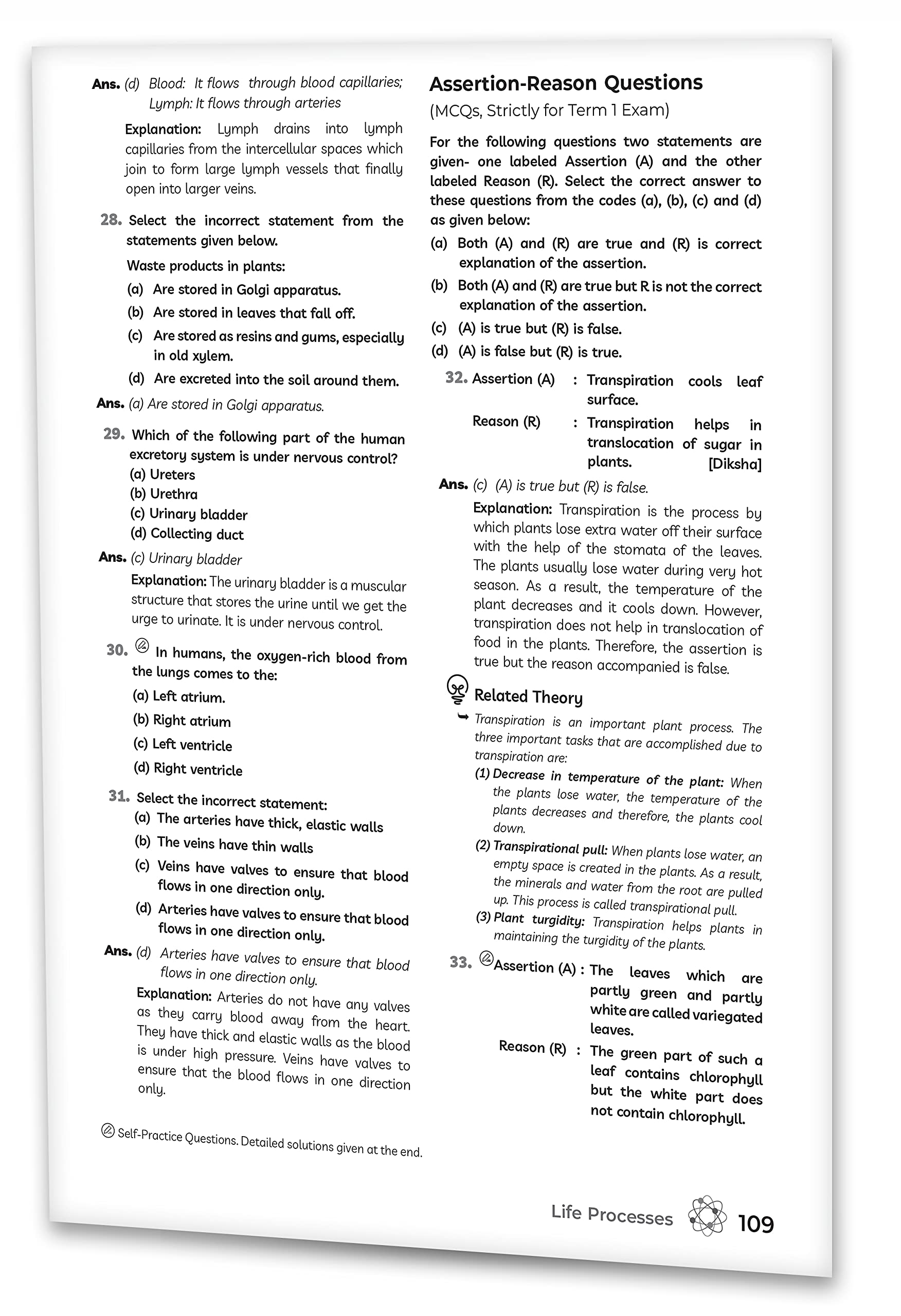 Educart TERM 1 SCIENCE MCQ Class 10 Question Bank Book 2022 (Based on New MCQs Type Introduced in 2nd Sep 2021 CBSE Sample Paper) EDUBOOK 4