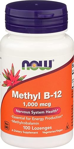 NOW FOODS Brain B 12 pastillas, 100 CT
