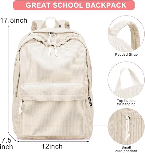 Miniatura 6 de Mochila L7 para mujer, Beige, 15,6 pulg.